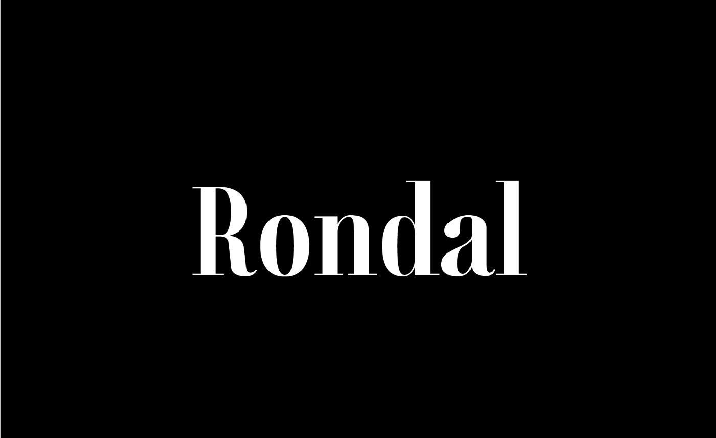 Rondal:一款优雅时尚的免费商用英文衬线字体