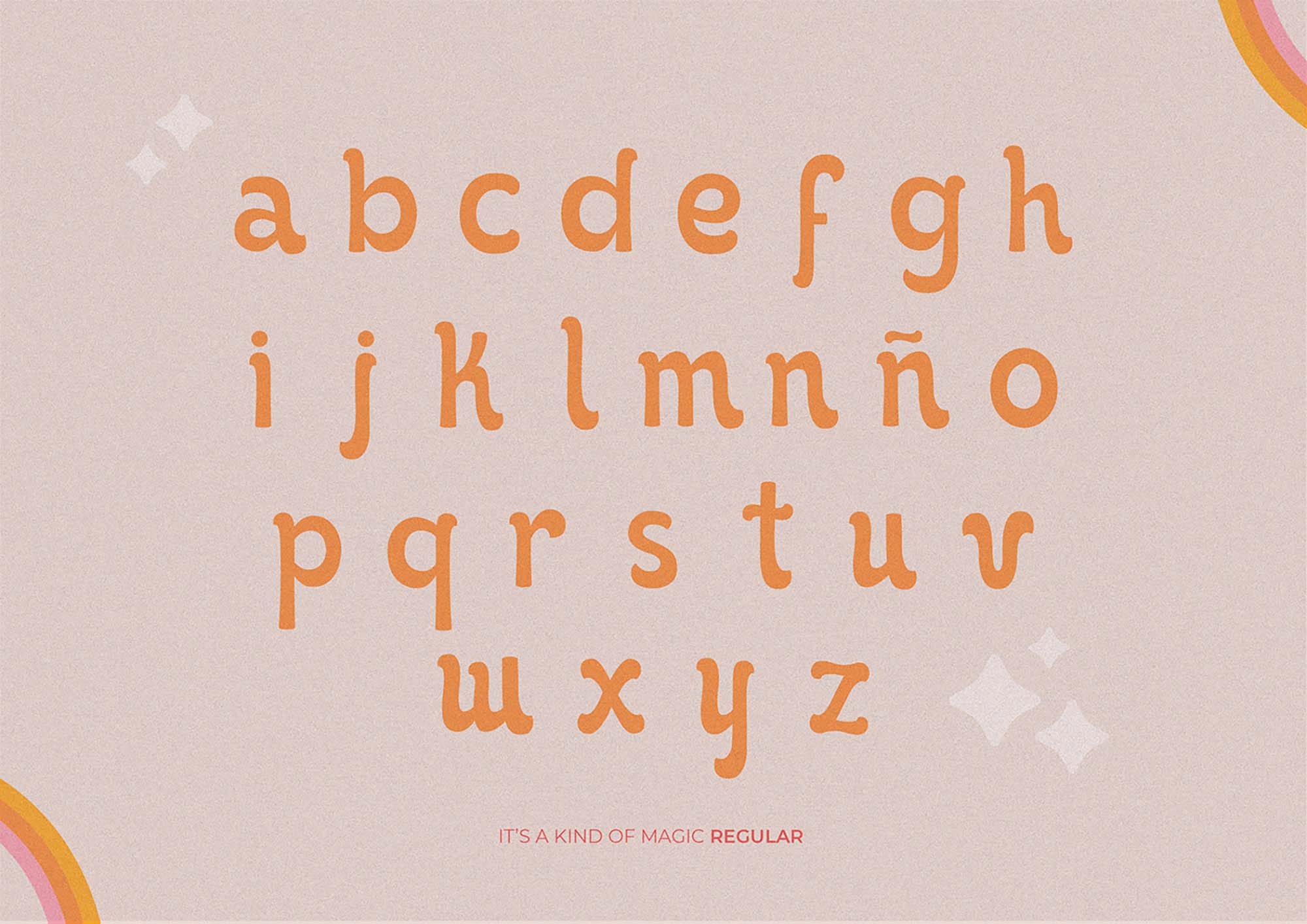 It’s a Kind of Magic:一款70年代迷幻风格的免费商用英文字体