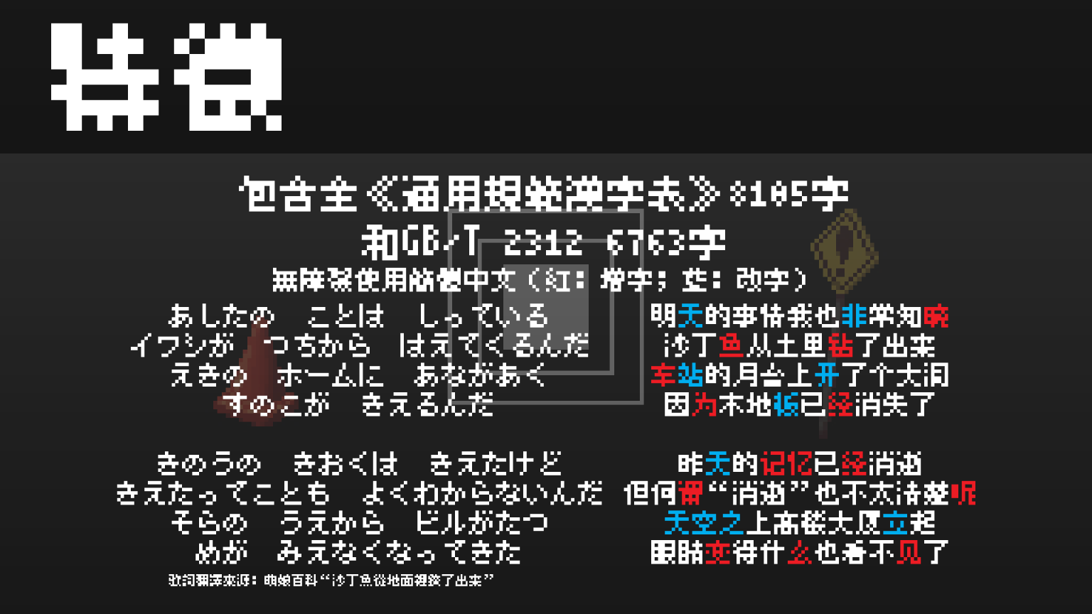 美绩点阵体：高字符覆盖多语言像素点阵字体免费商用
