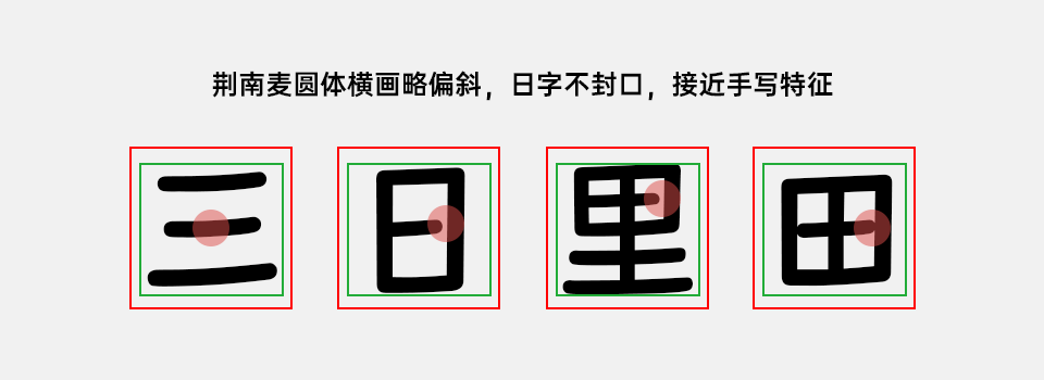 荆南字坊麦圆体:一款萌系可爱的免费商用手写字体