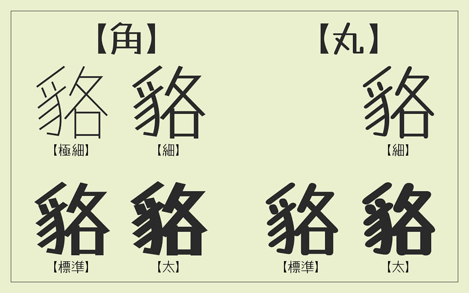 Tanugo手写体:可爱易读多字重日系手写字体免费商用