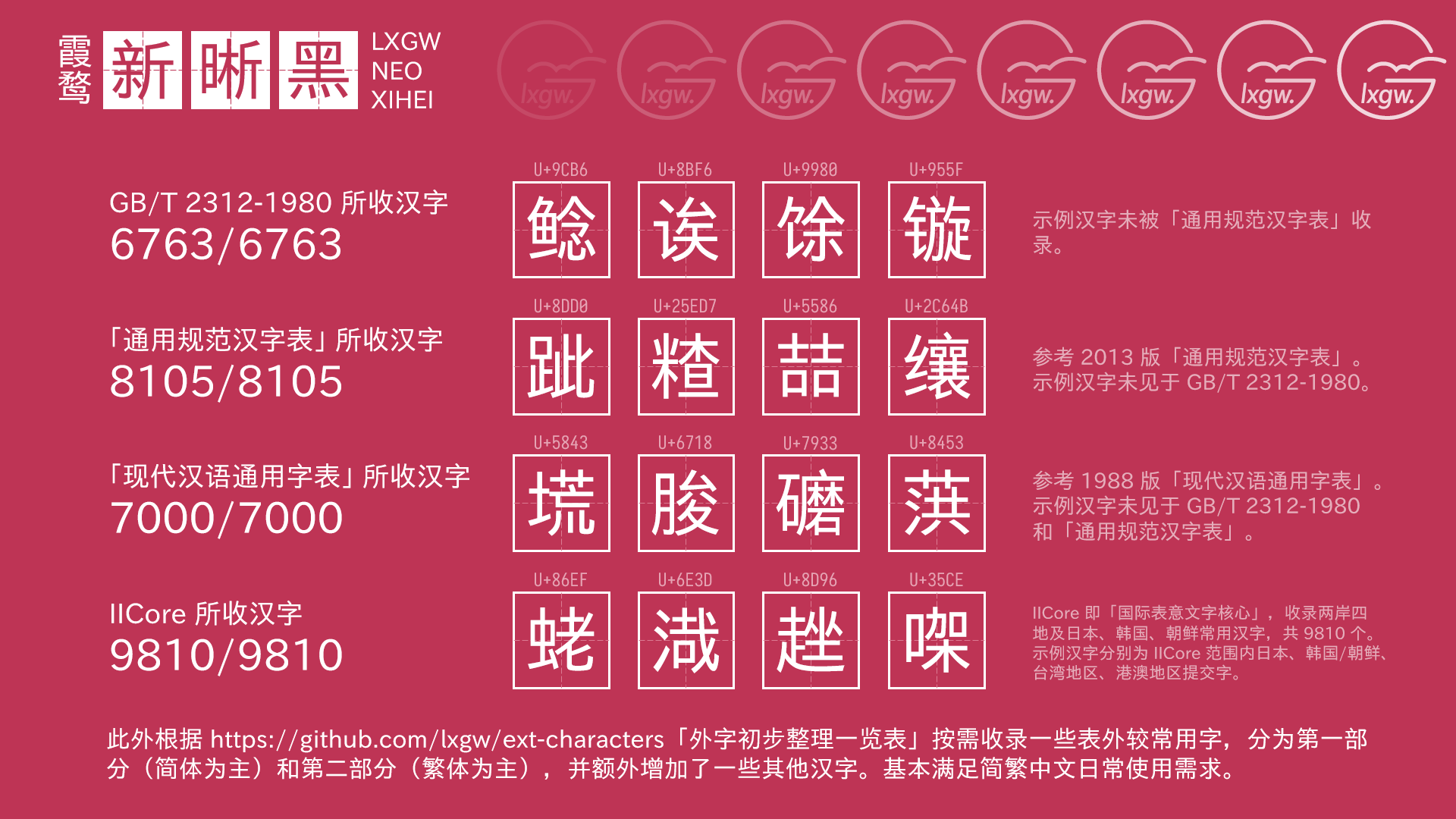 霞鹜新晰黑