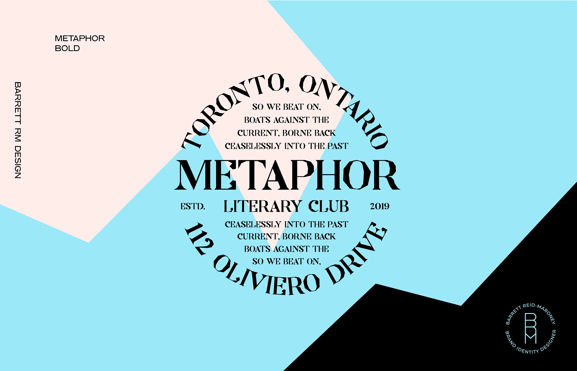 Metaphor:基于碎片化衬线设计的现代展示衬线字体