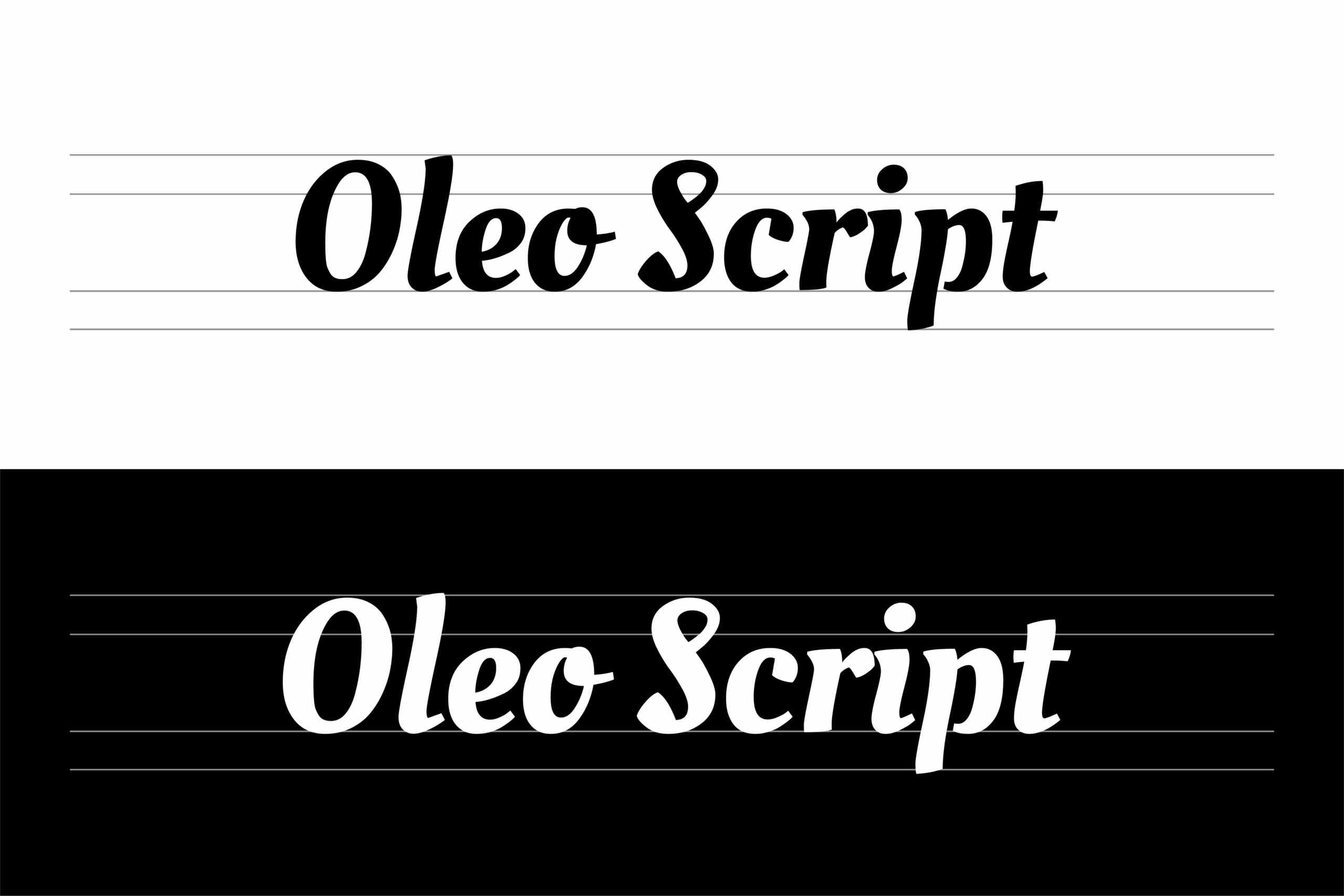 Oleo Script:复古手写免费英文字体下载