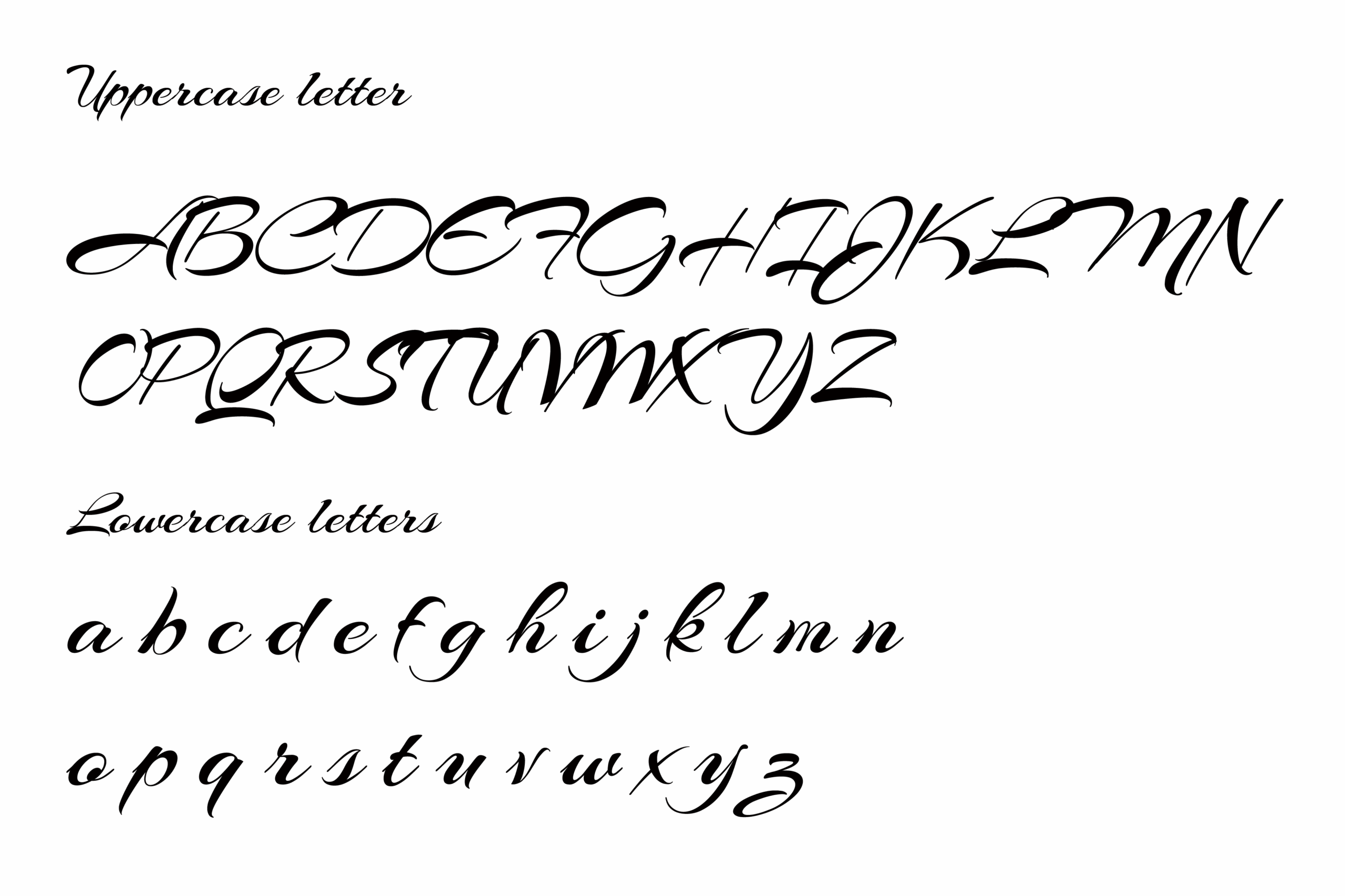 Arizonia:手写连笔免费英文字体下载
