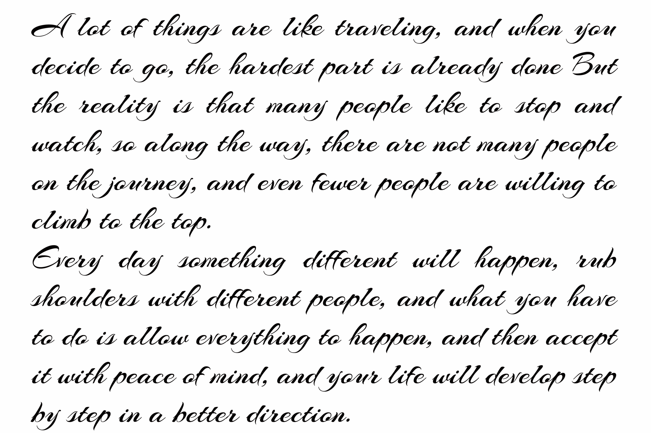 Arizonia:手写连笔免费英文字体下载