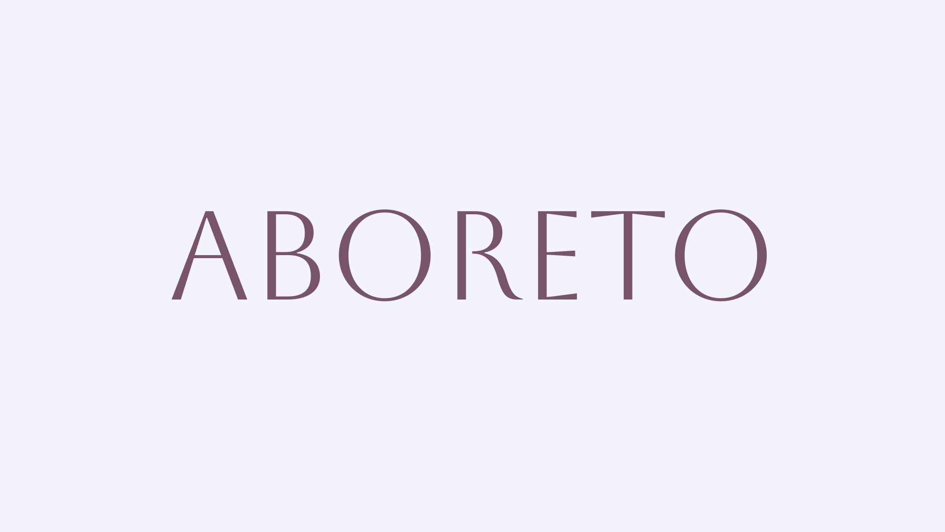 Aboreto：文艺复兴碑刻风免费商用英文字体下载