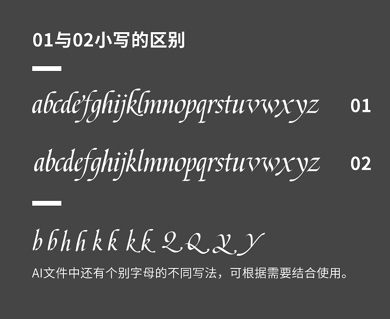 ZCOOL Addict Italic:免费商用英文意大利手写字体下载