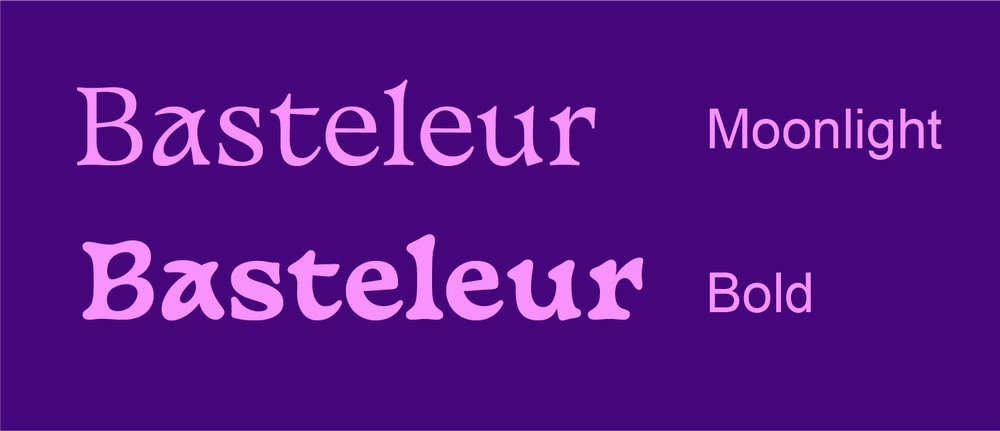Basteleur:中世纪复古免费商用英文衬线字体下载