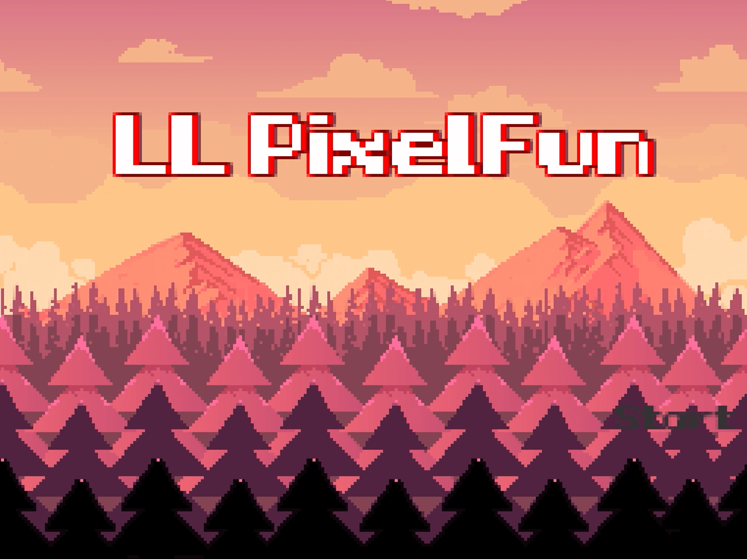 LL PiLL PixelFun:赛博朋克像素风免费英文字体下载