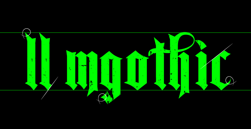 LL MGothic:暗黑哥特风免费英文字体下载