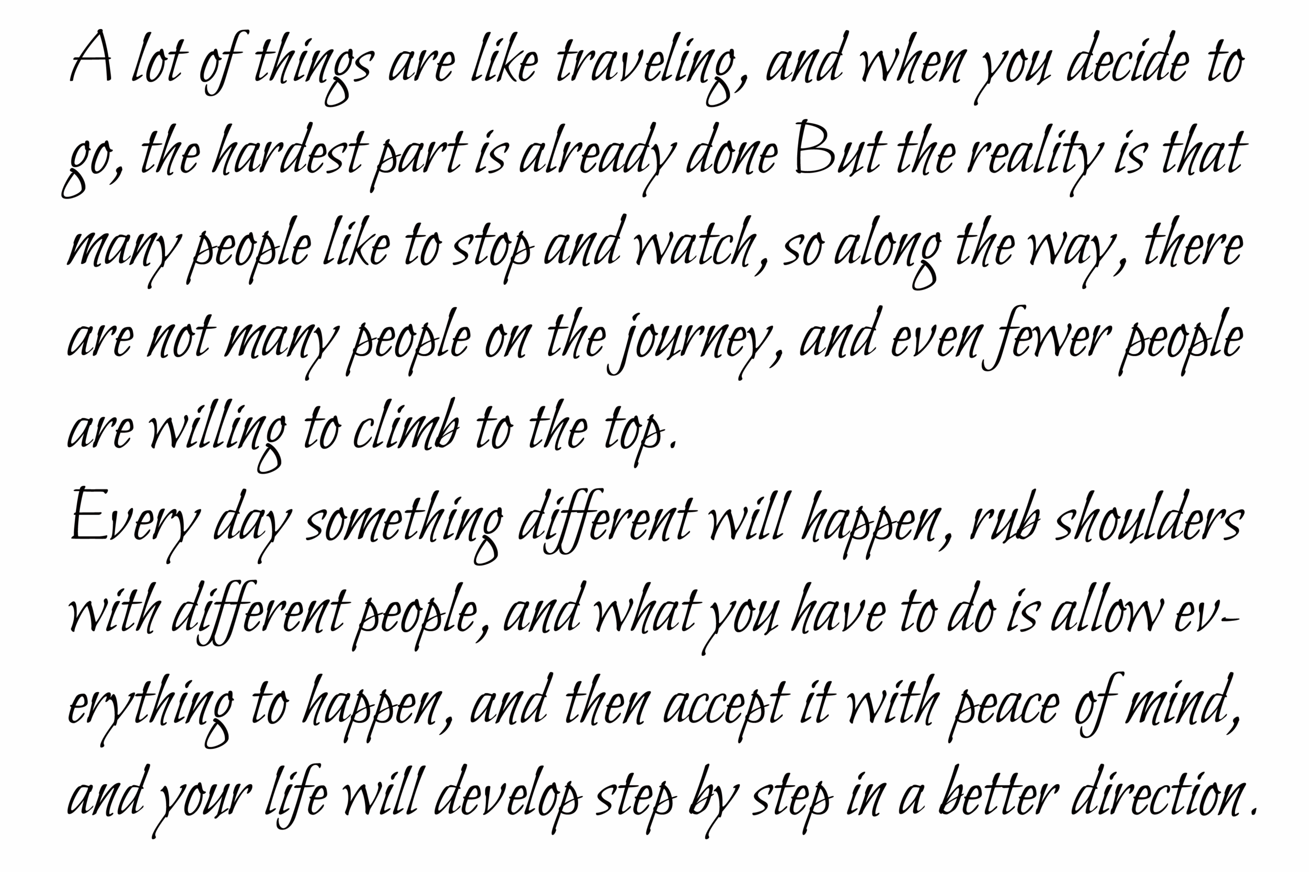 Bilbo:书法连笔免费商用英文手写字体下载