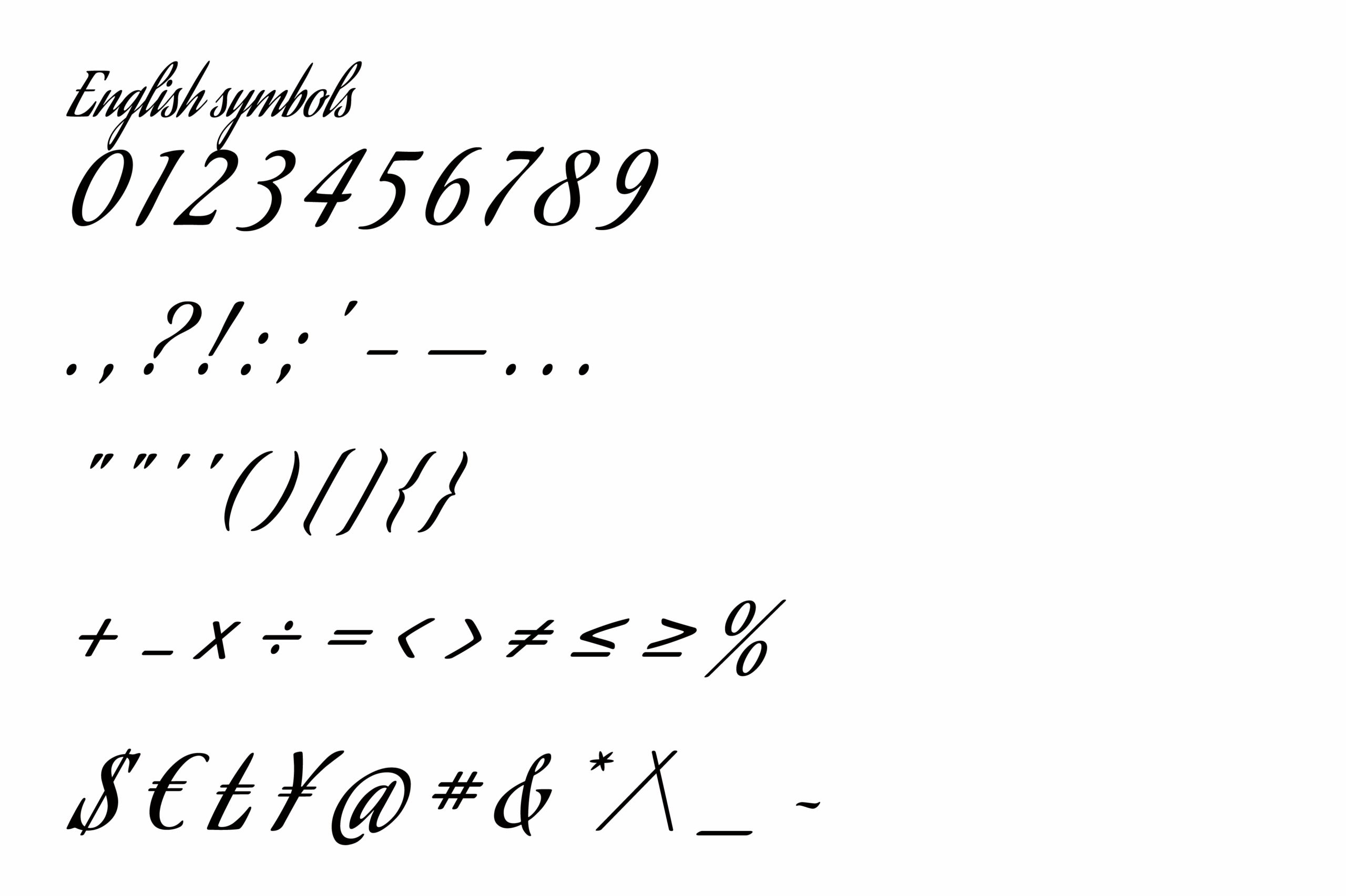 Aguafina Script:优雅连笔免费商用英文手写字体下载
