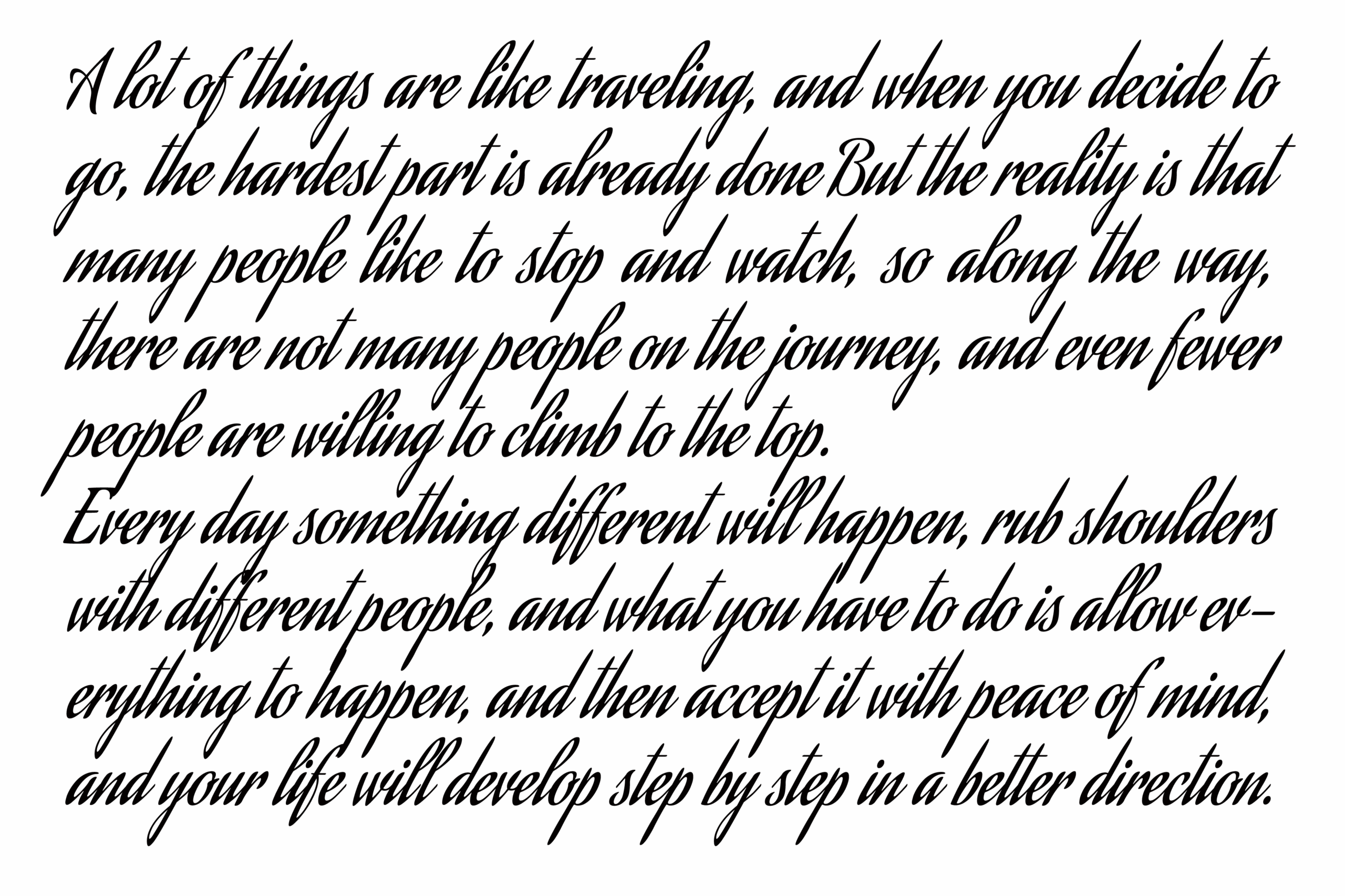 Aguafina Script:优雅连笔免费商用英文手写字体下载