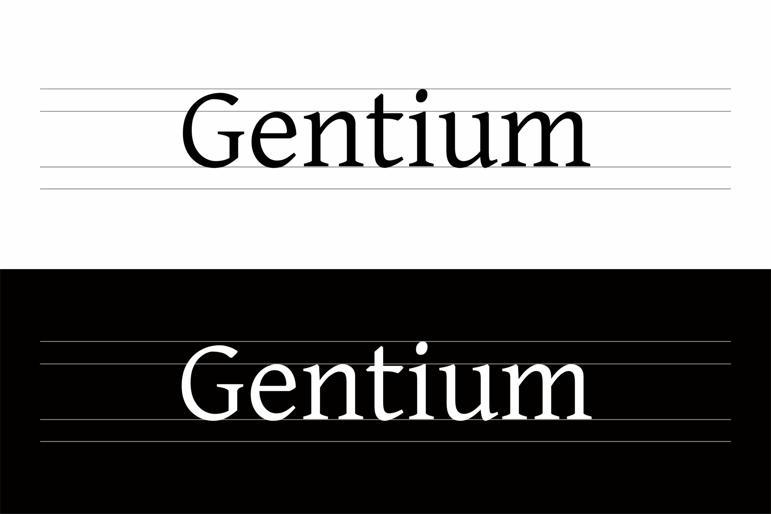 Gentium Plus:人文衬线免费商用英文字体下载