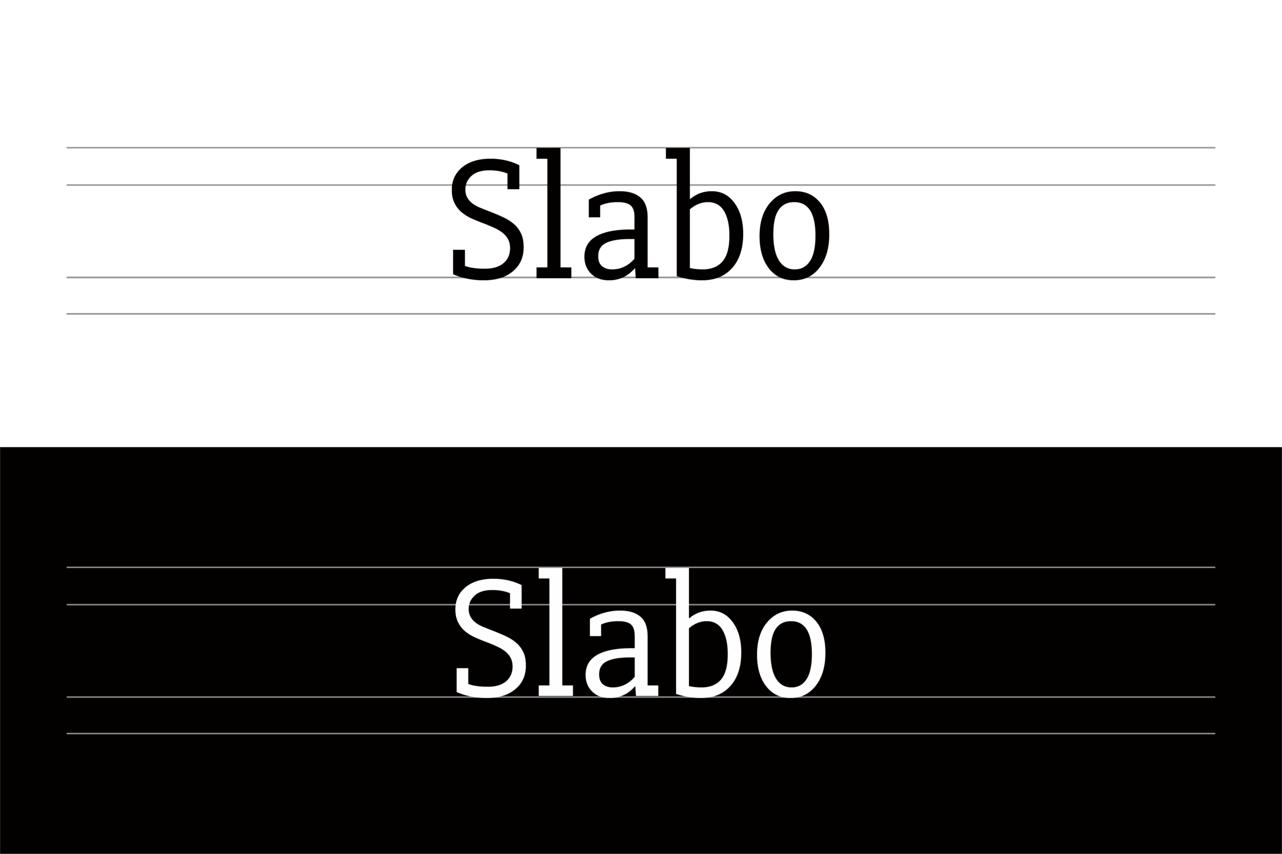 Slabo:网页优化免费商用衬线英文字体下载