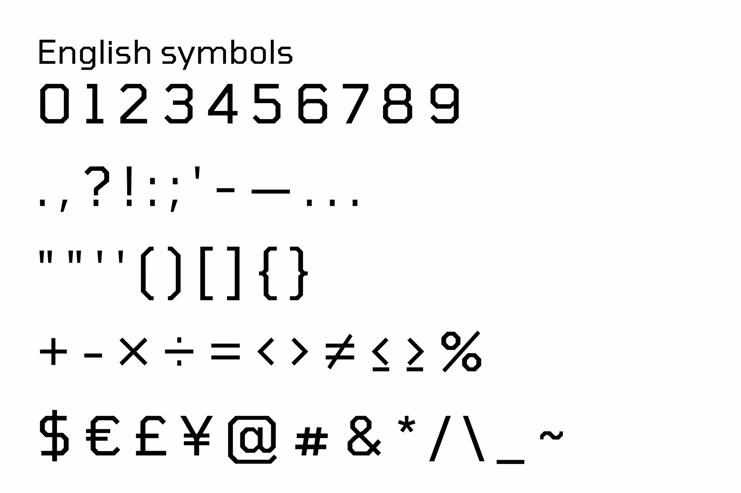 Tomorrow:几何无衬线现代英文字体免费下载