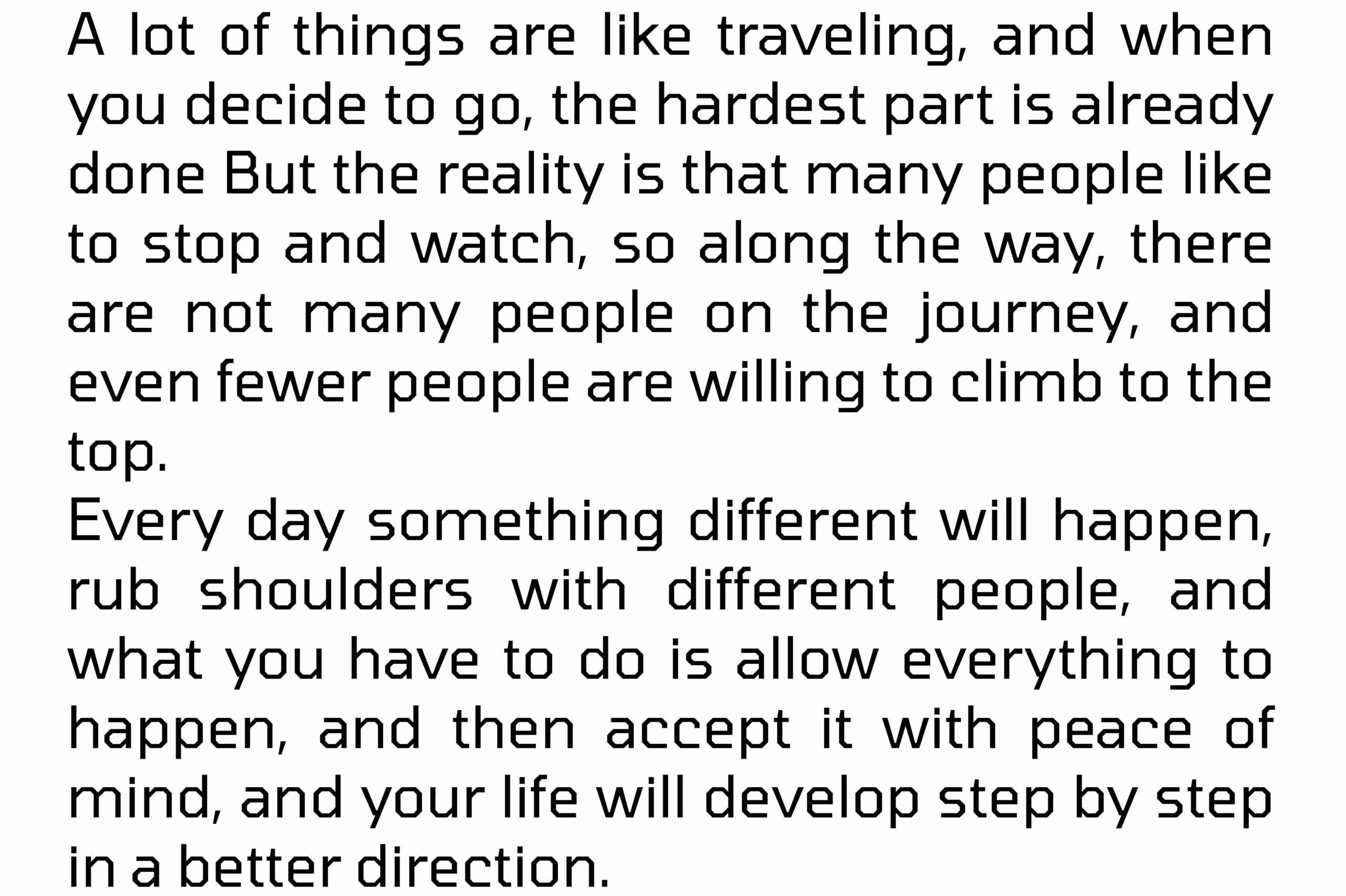 Tomorrow:几何无衬线现代英文字体免费下载