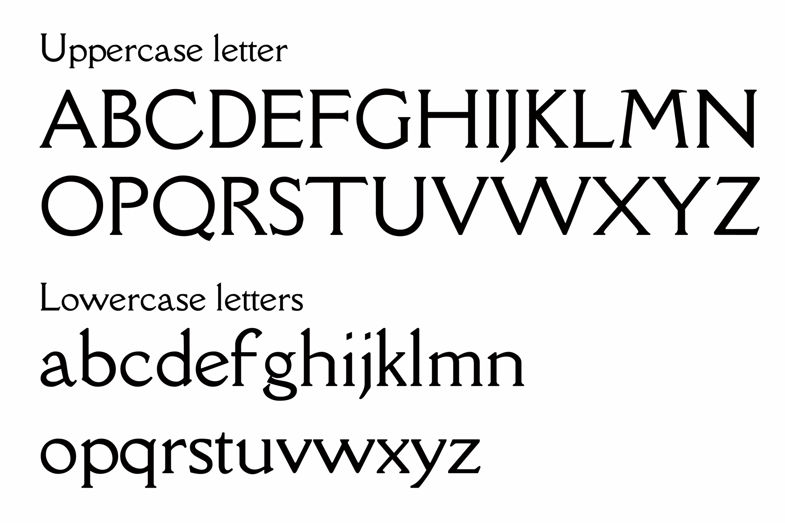 Della Respira:经典印刷风免费商用衬线英文字体下载