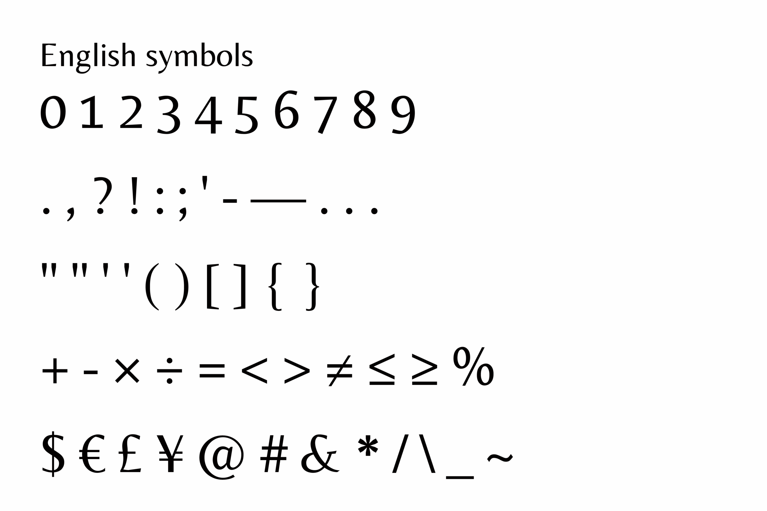 Belleza:优雅时尚人文无衬线英文字体下载