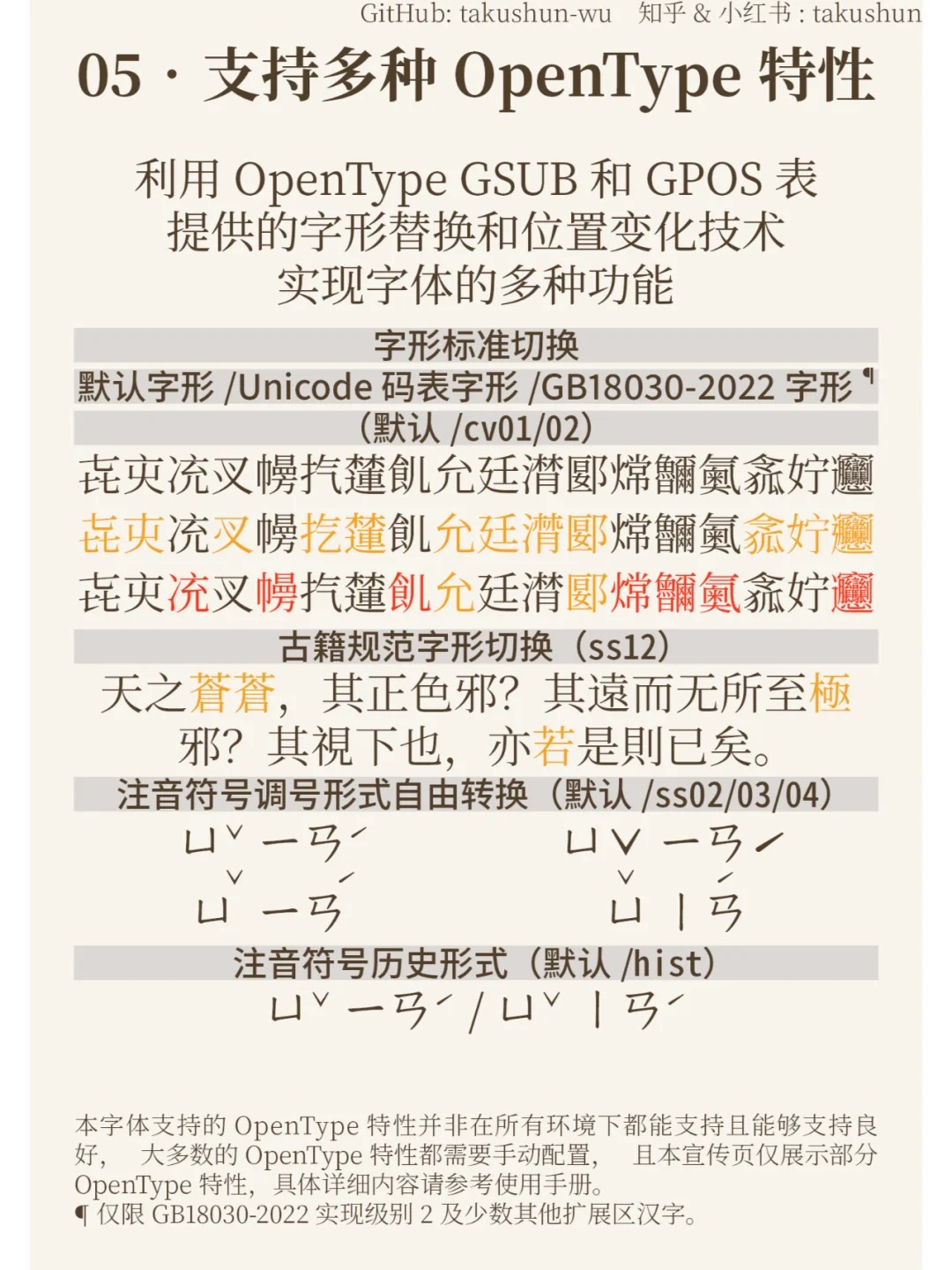 文津宋体:基于思源宋体与GlyphWiki的现代复古宋体
