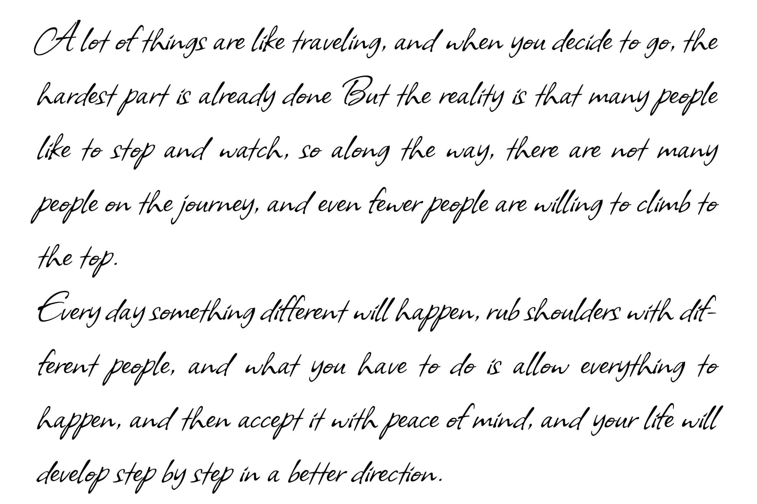 Allison手写字体:平头笔与毛笔融合的免费商用脚本字体