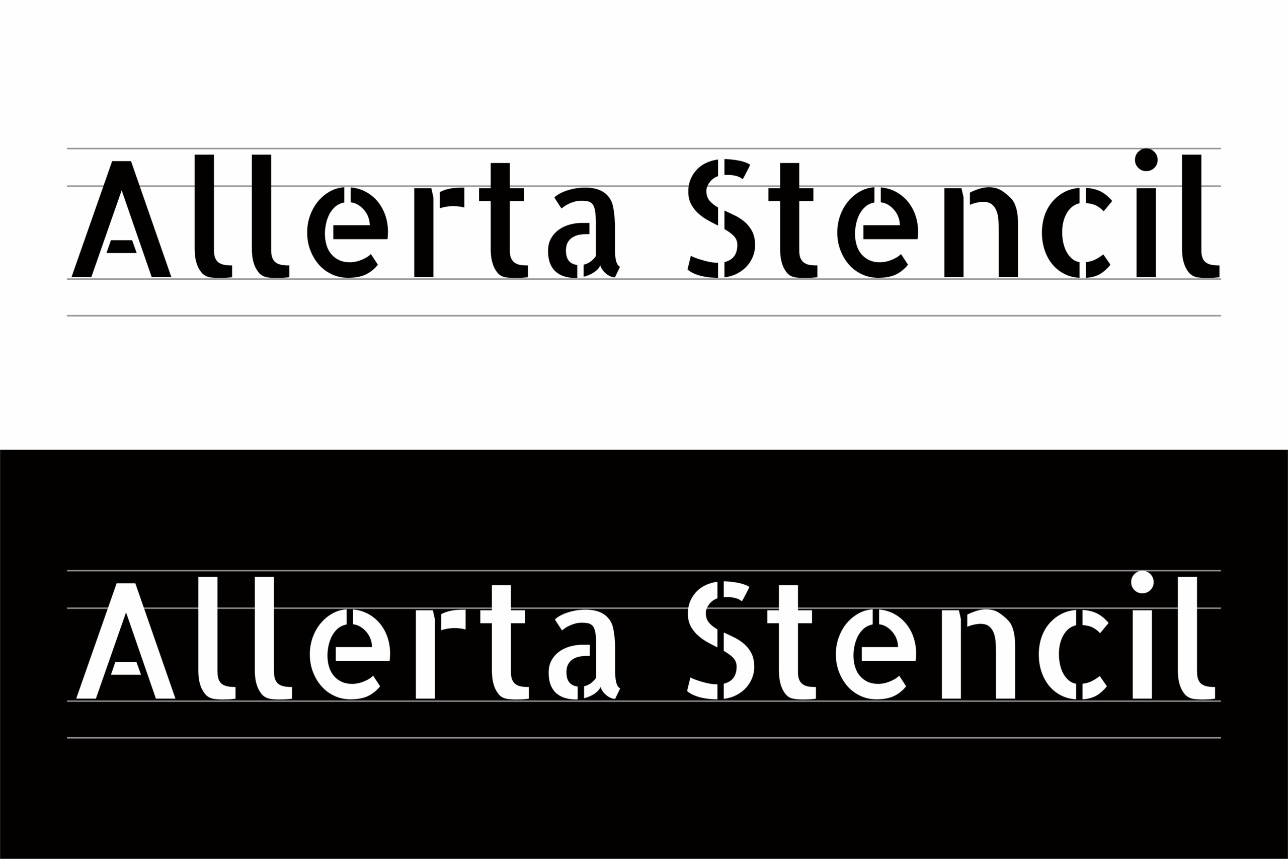Allerta Stencil