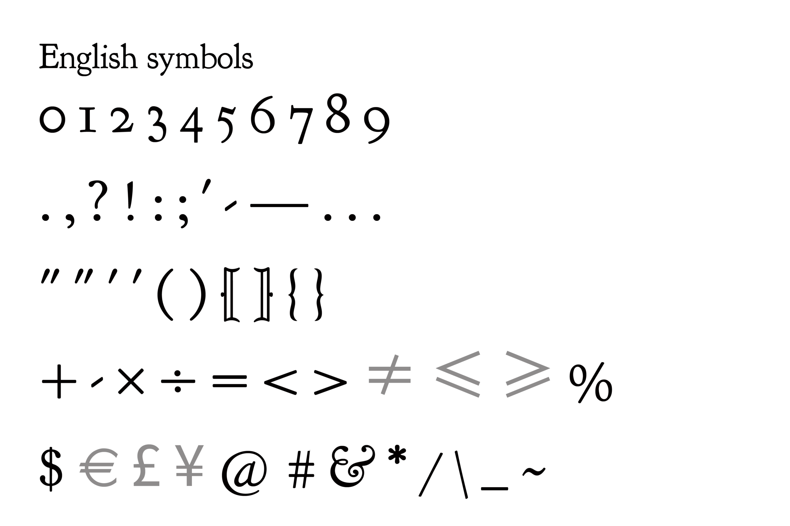 Goudy Bookletter 1911:免费可商用复古衬线英文字体
