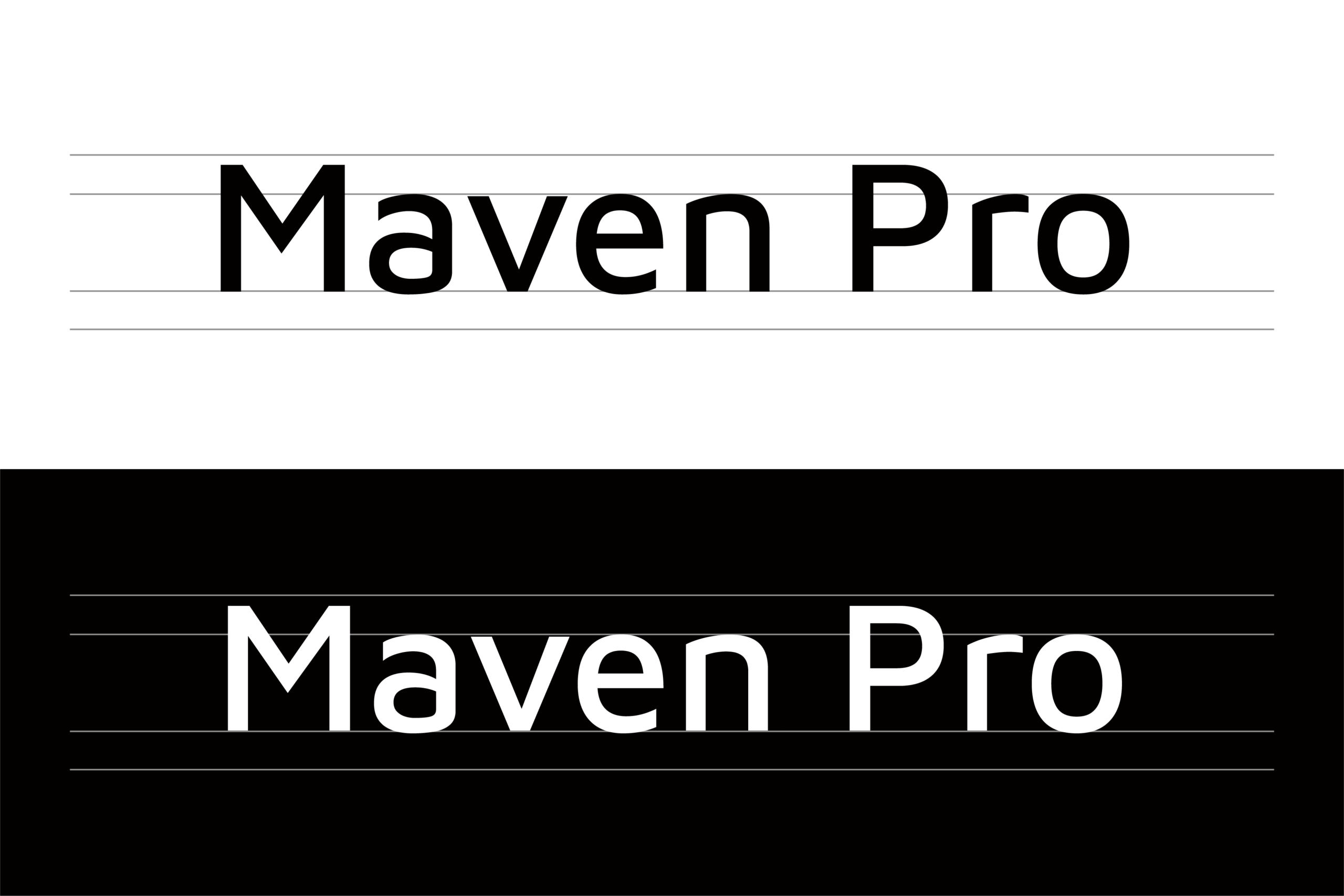 Maven Pro:现代几何无衬线免费商用字体下载