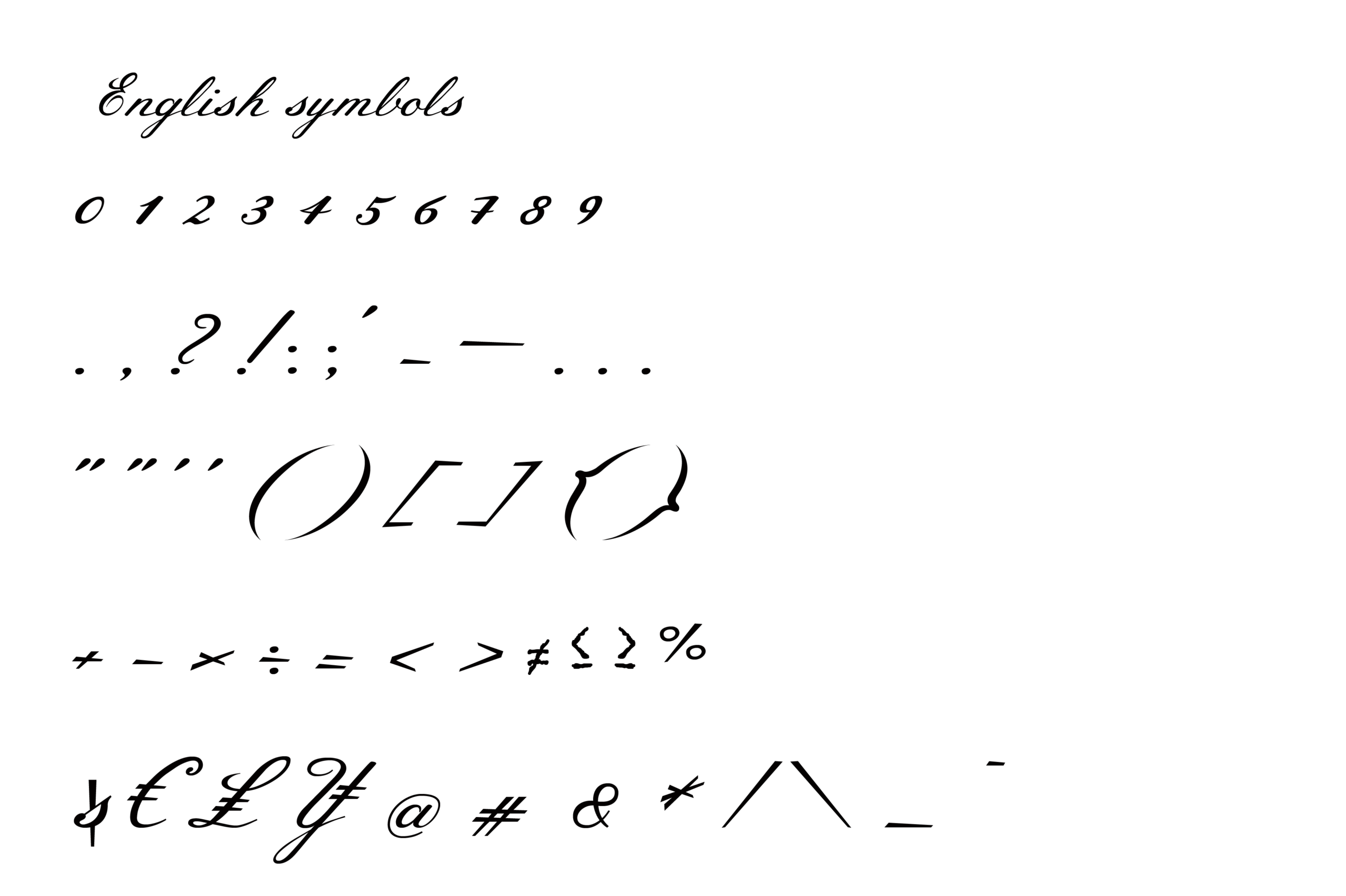 Meie Script:优雅连笔免费商用手写英文字体下载