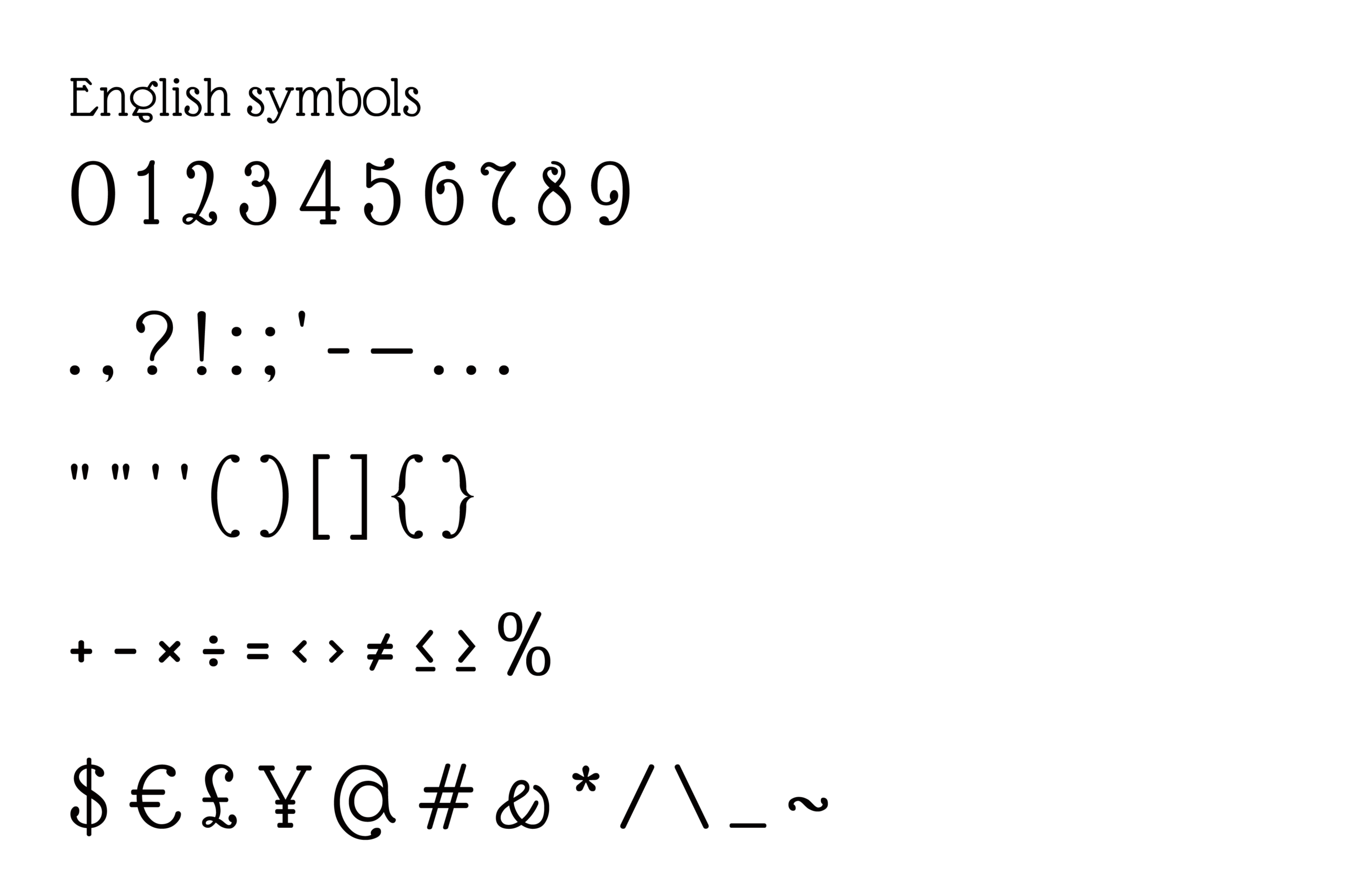 Glass Antiqua:古典印刷风免费商用字体下载
