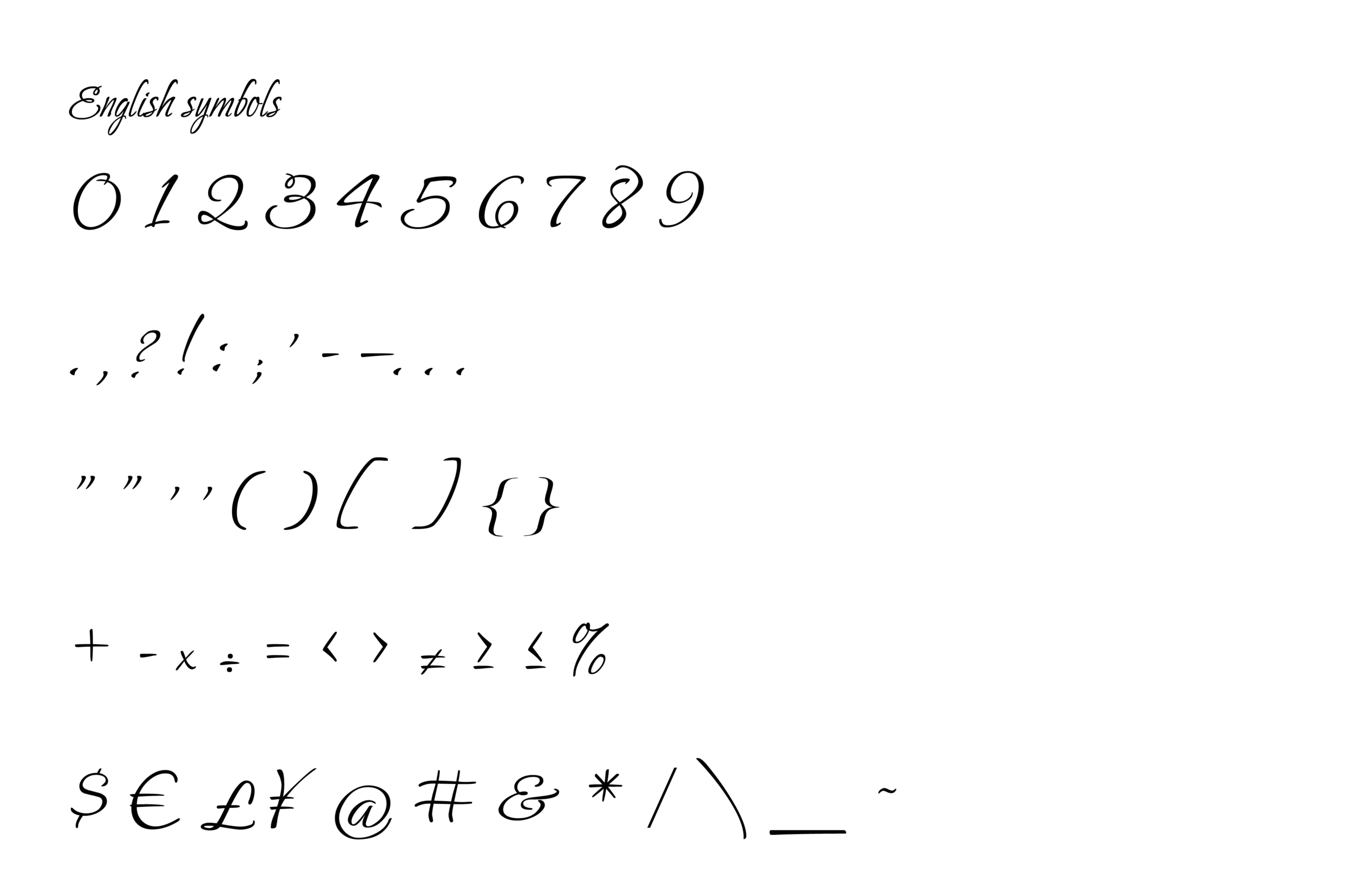 Petemoss:笔刷手写免费商用英文字体下载