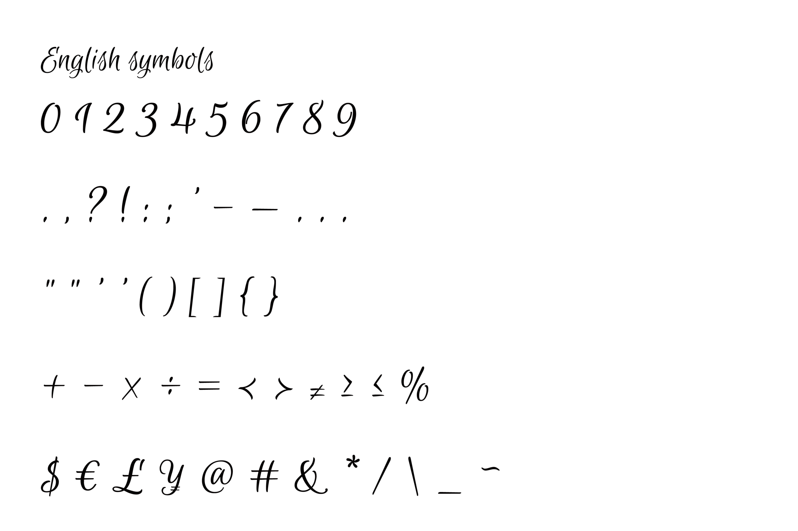 Euphoria Script:优雅手写免费商用英文字体下载