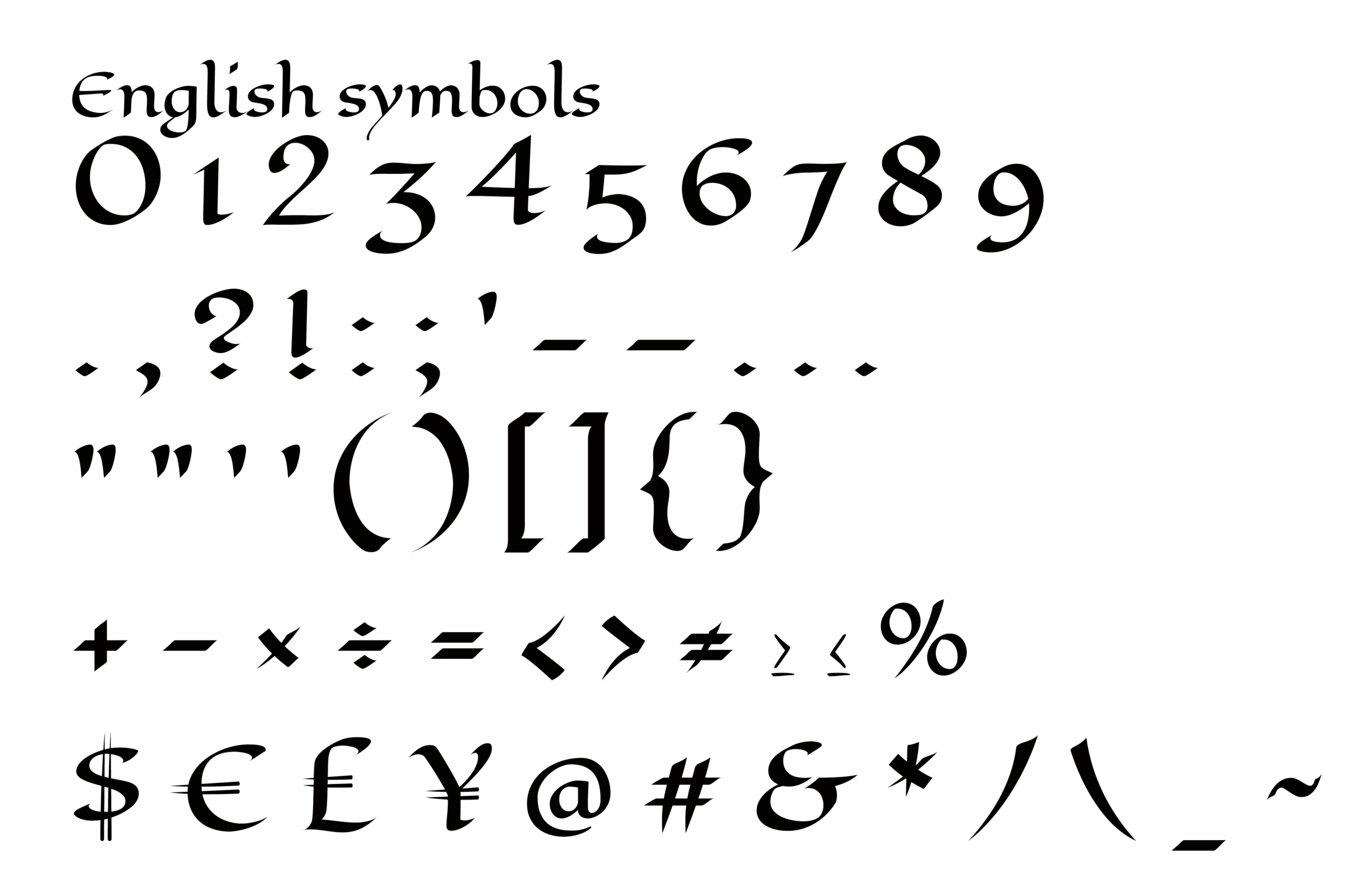Eagle Lake:复古手写免费商用英文字体下载