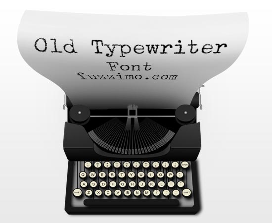 Fzm Old Typewriter