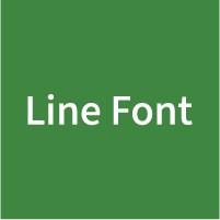 Line Font