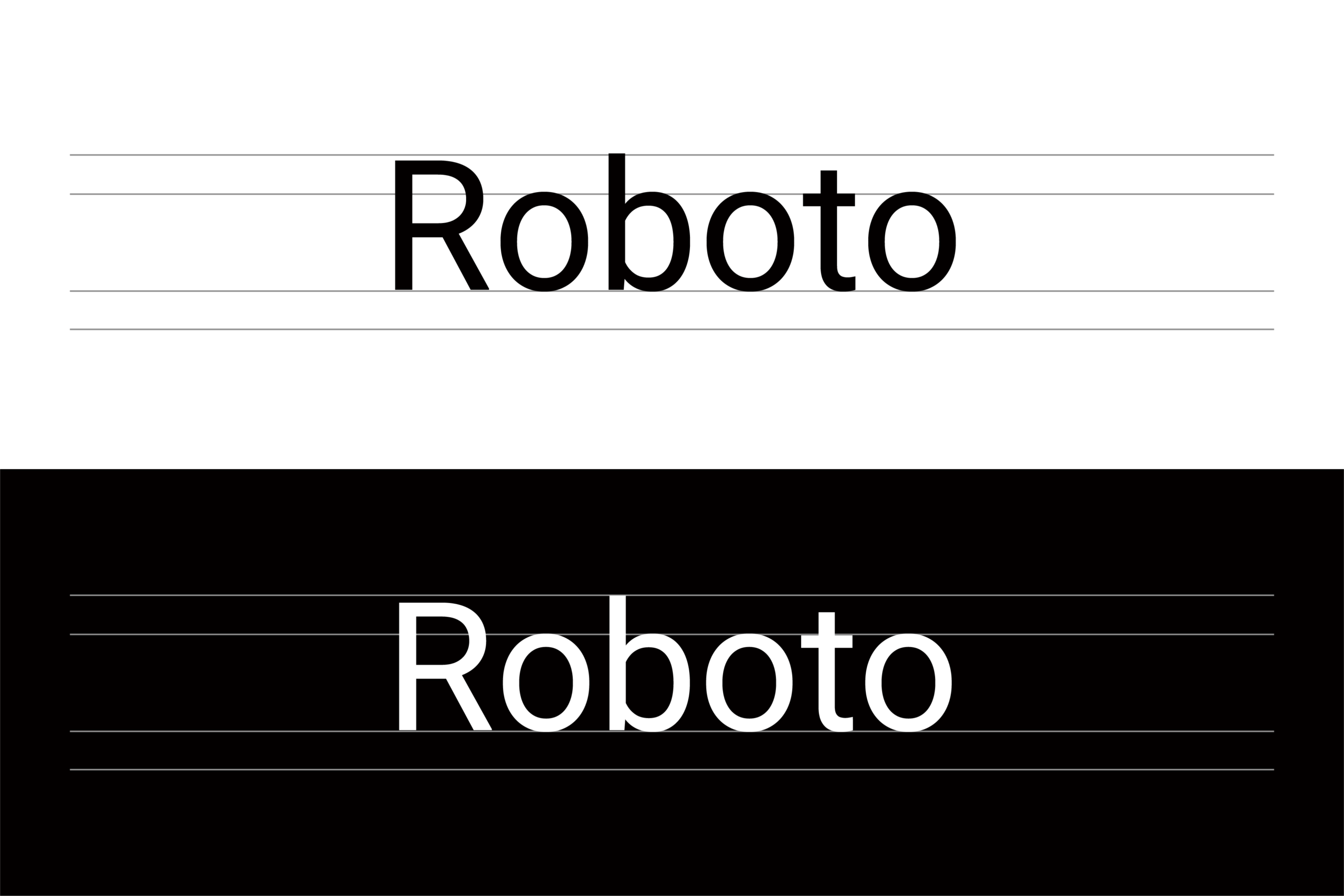 Roboto:Google经典现代无衬线可变英文字体