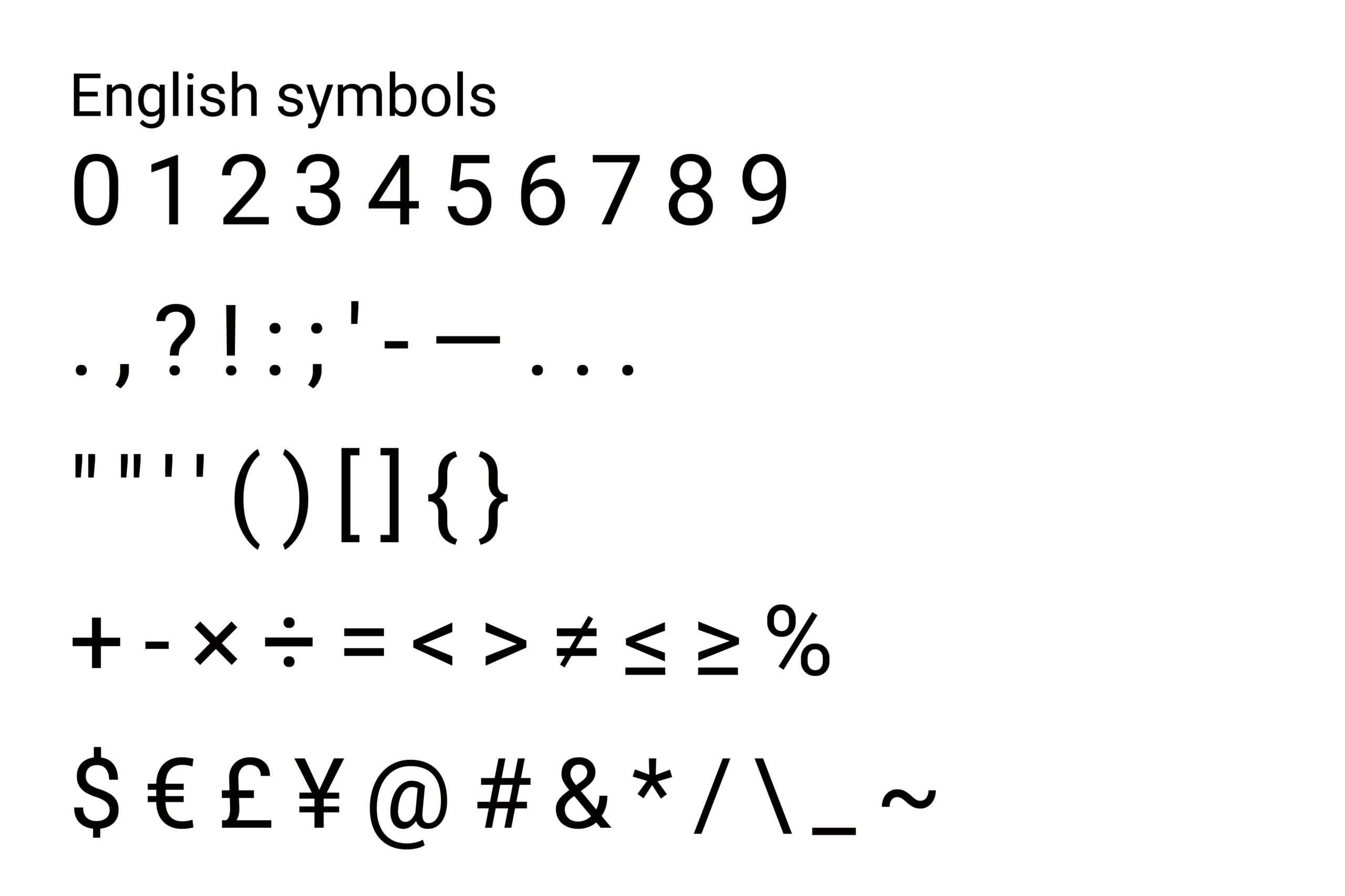 Roboto:Google经典现代无衬线可变英文字体