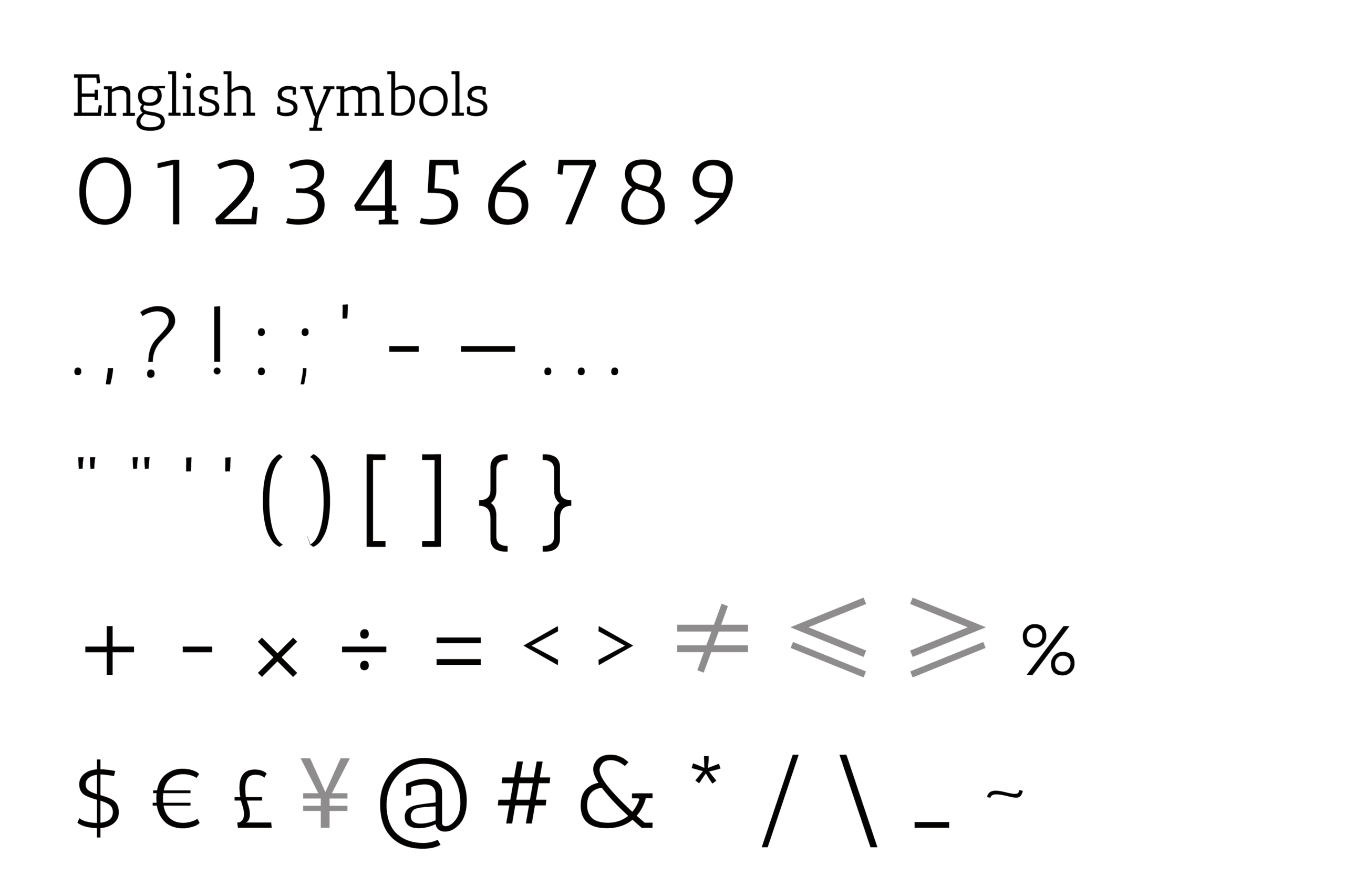 Antic Slab:适用于杂志标题的现代板式衬线英文字体