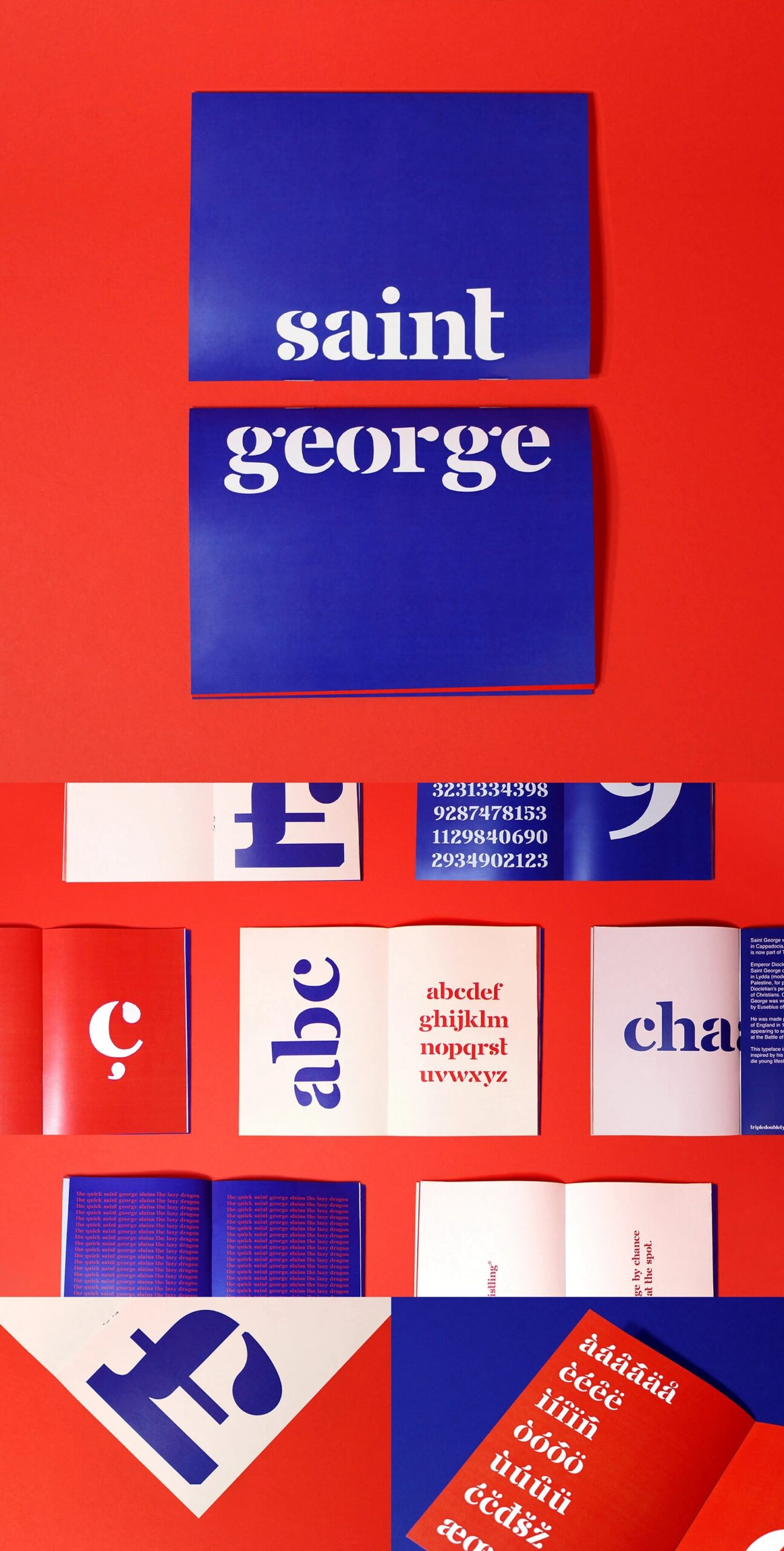 Saint George Stencil Font:经典Georgia衬线字体的镂空实验设计