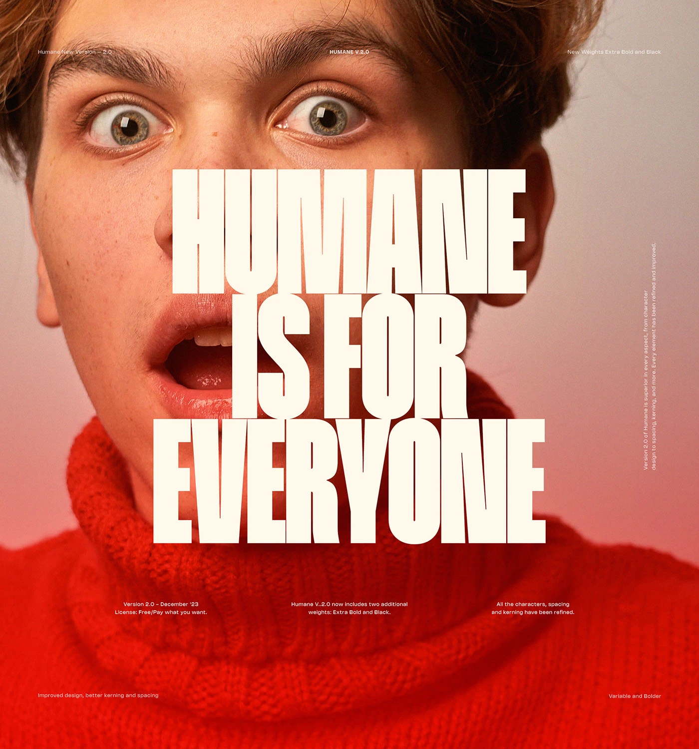 Humane字体:兼具人文气质的超窄无衬线英文字体