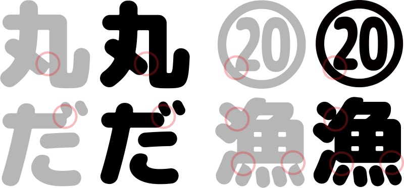 Rounded M+:兼具亲和力与可读性的免费商用圆体字库