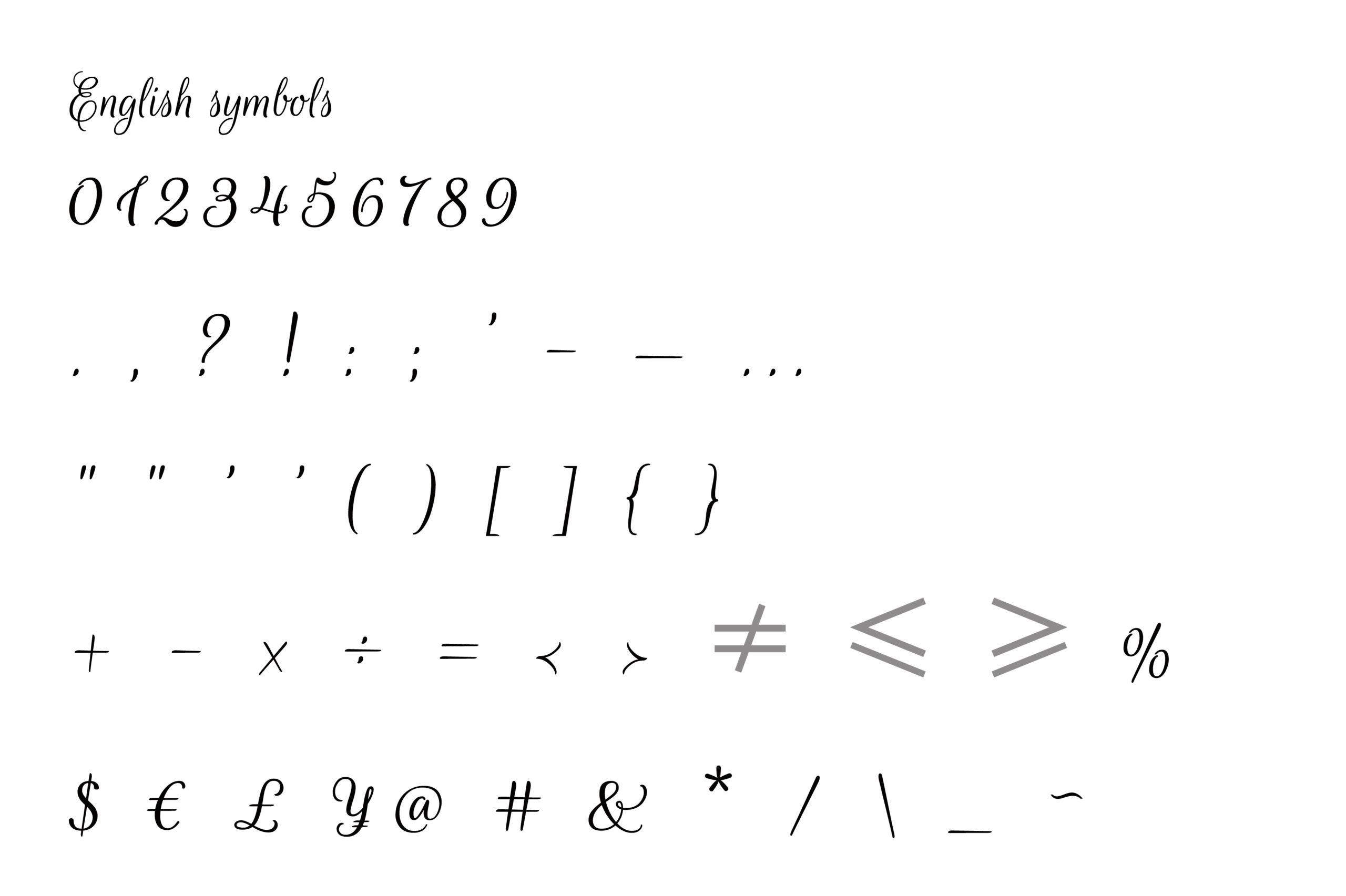 Rouge Script：融合铜版笔与毛笔韵味的优雅手写字体