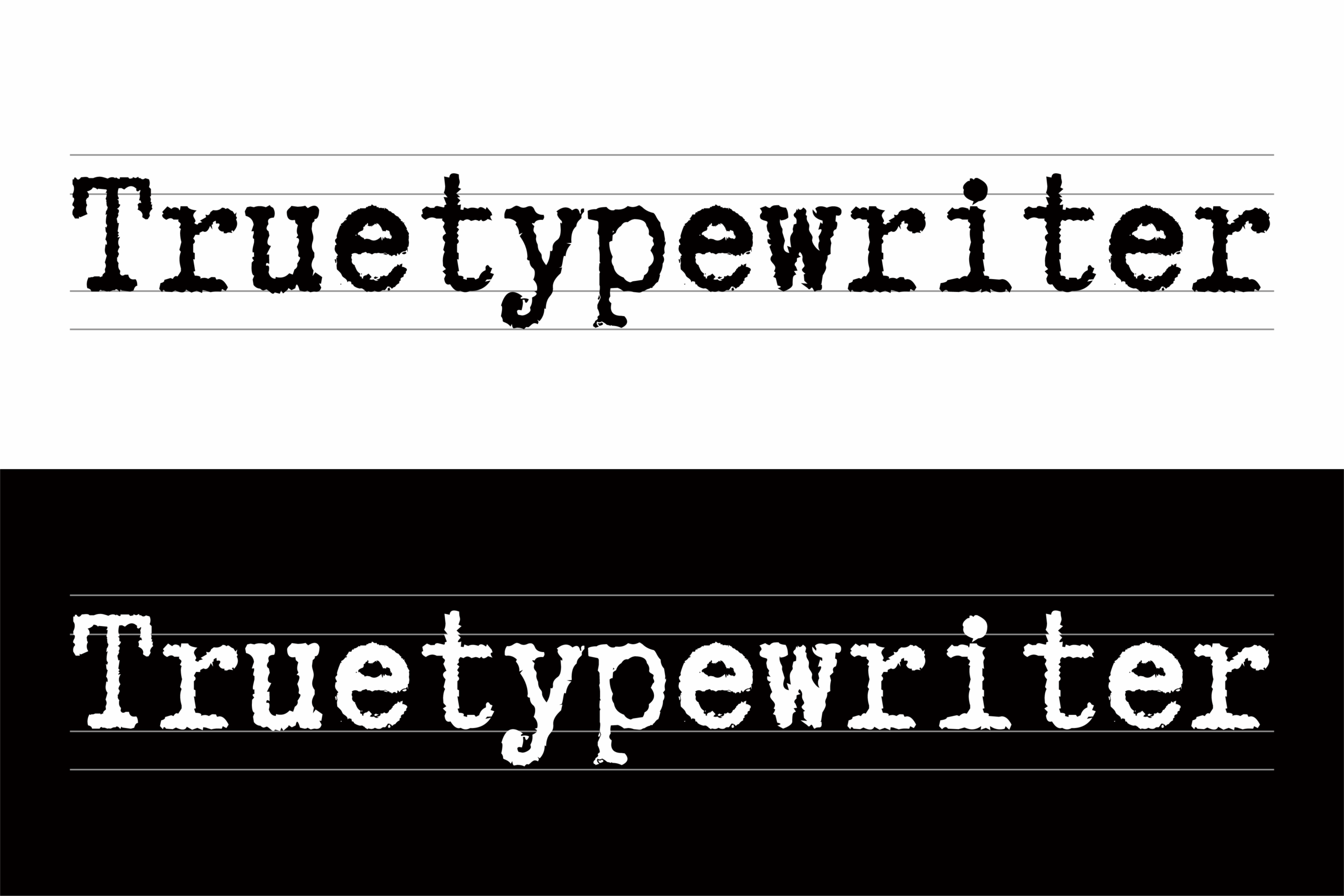 Truetypewriter PolyglOTT