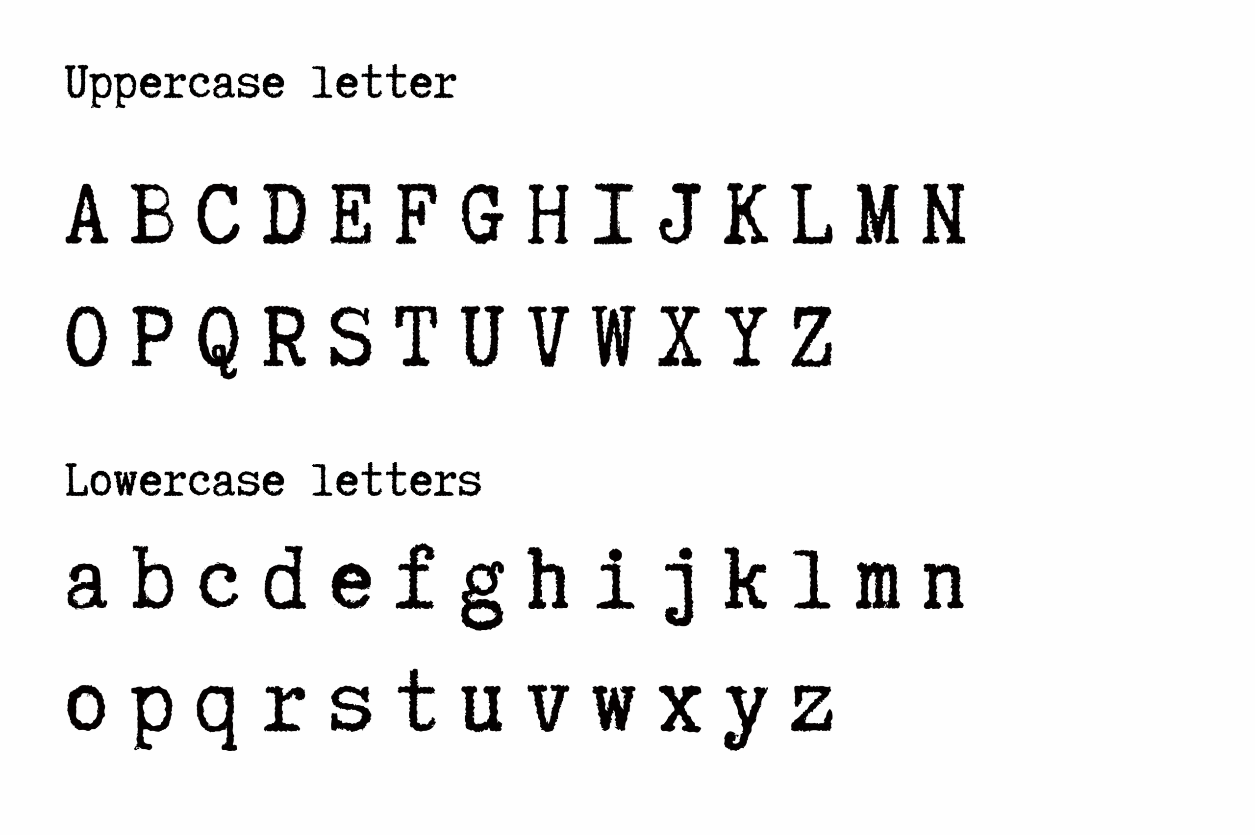 Truetypewriter PolyglOTT