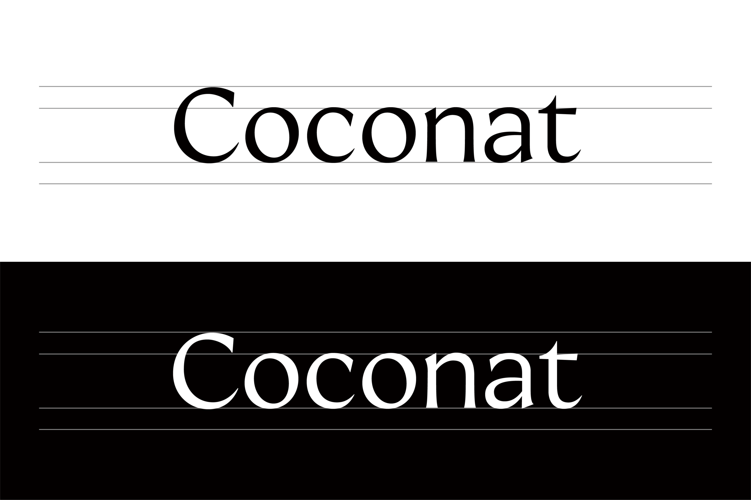 Coconat：兼具优雅与力量感的双风格免费商用英文字体