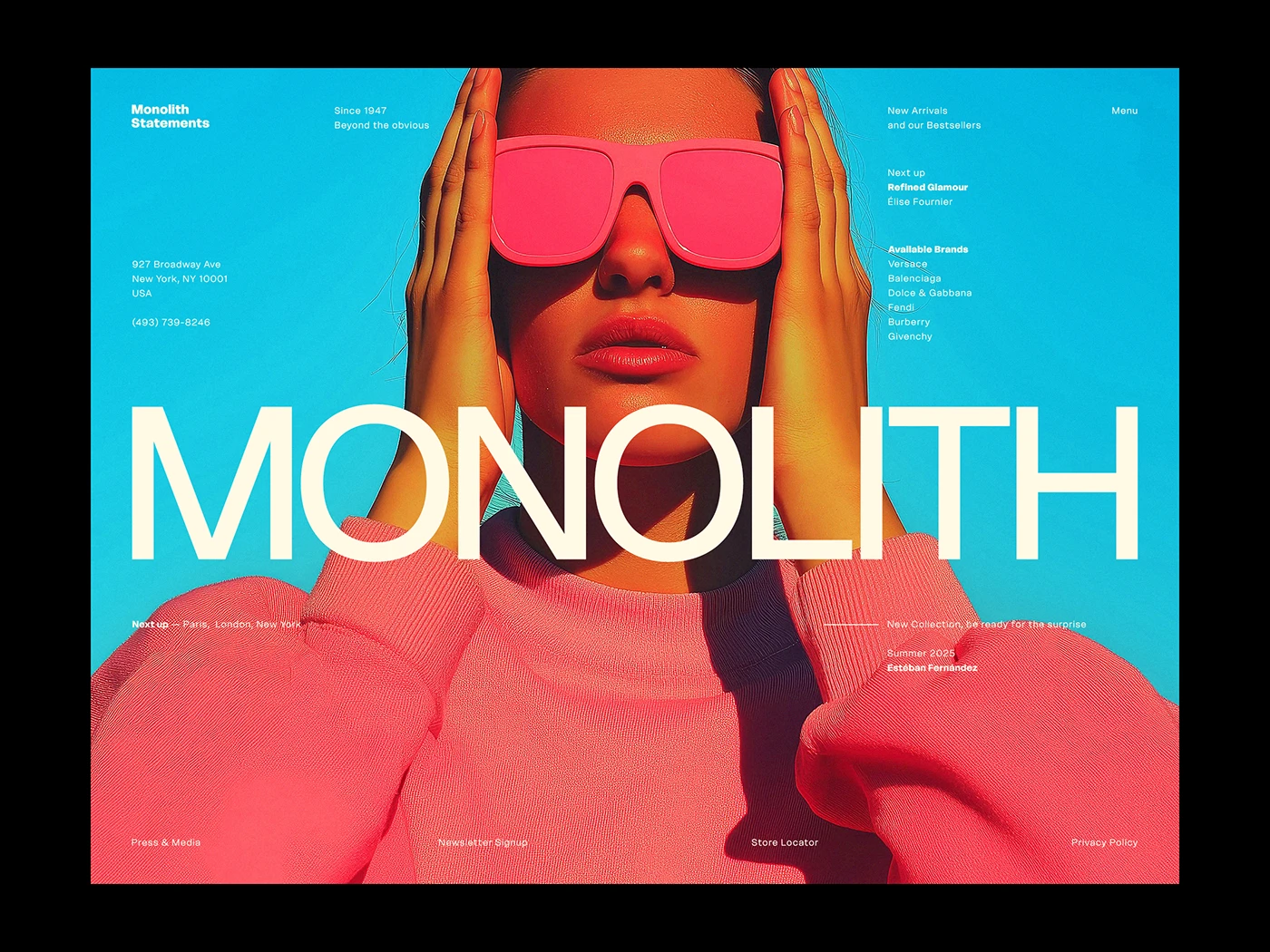 Delight Typeface:现代平衡感多字重无衬线字体