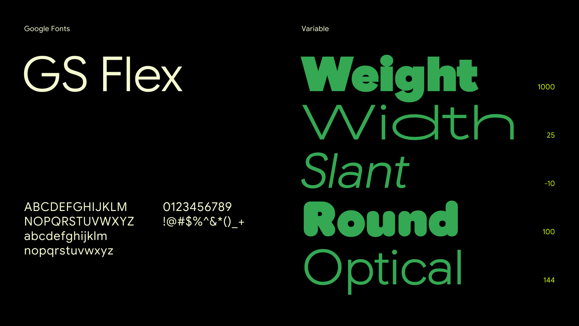 Google Sans Flex