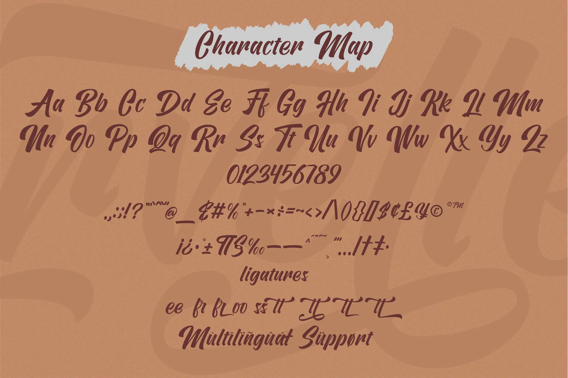Vervelle:优雅流动感现代手写连笔英文字体