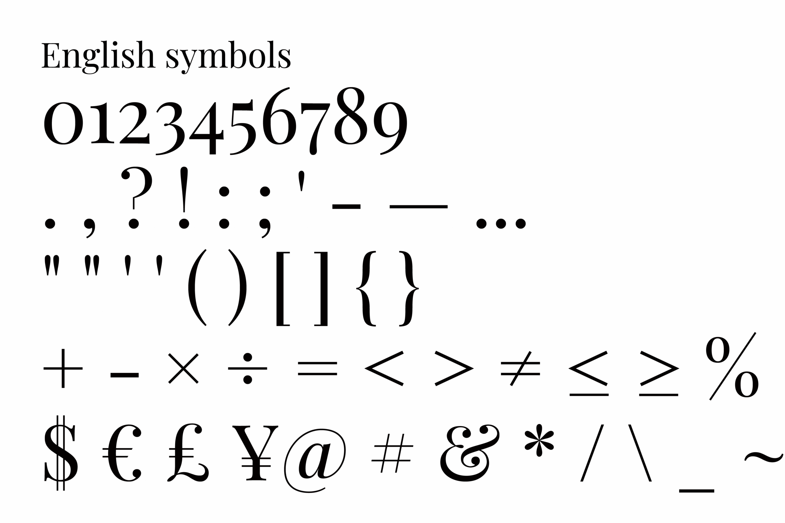 Playfair Display：18世纪印刷美学复兴的高对比优雅衬线字体
